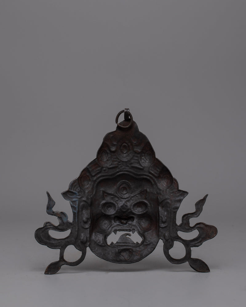 Wrath Full Mask Wall Hanging | Exquisite Art Piece of Tradition with Artistic Craftsmanship