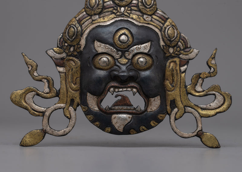 Wrath Full Mask Wall Hanging | Exquisite Art Piece of Tradition with Artistic Craftsmanship