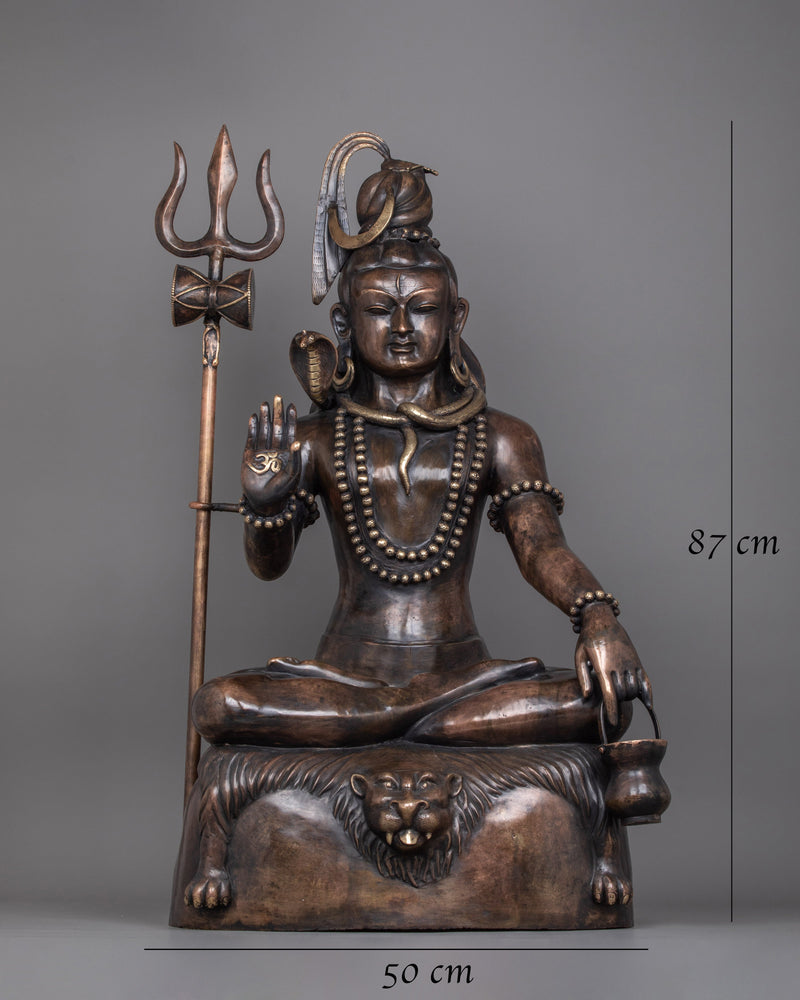 Statue of Shiv Shankar Mahadeva | Religious Figure of the Supreme Deity of Hinduism