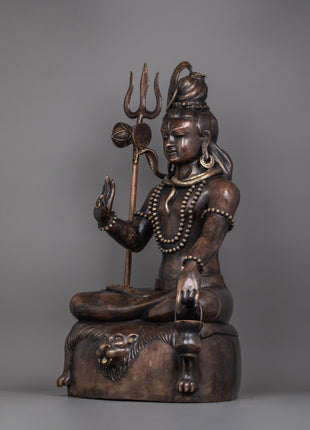 Statue of Shiv Shankar Mahadeva | Religious Figure of the Supreme Deity of Hinduism
