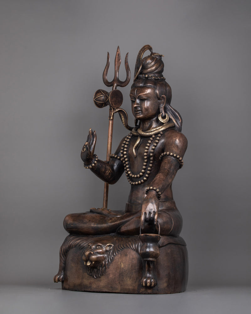 Statue of Shiv Shankar Mahadeva | Religious Figure of the Supreme Deity of Hinduism