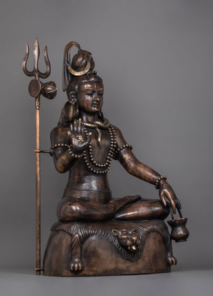 Statue of Shiv Shankar Mahadeva | Religious Figure of the Supreme Deity of Hinduism
