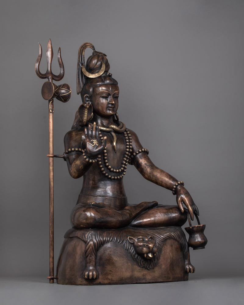 Statue of Shiv Shankar Mahadeva | Religious Figure of the Supreme Deity of Hinduism