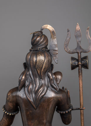 Statue of Shiv Shankar Mahadeva | Religious Figure of the Supreme Deity of Hinduism