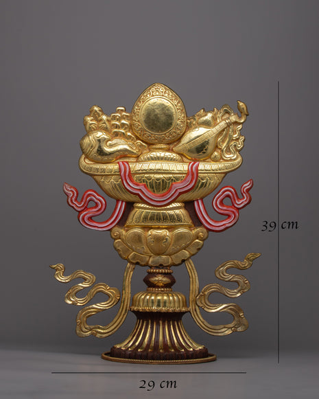Tibetan Auspicious Symbol | Elevate Your Sacred Spaces with Good Fortune and Protection