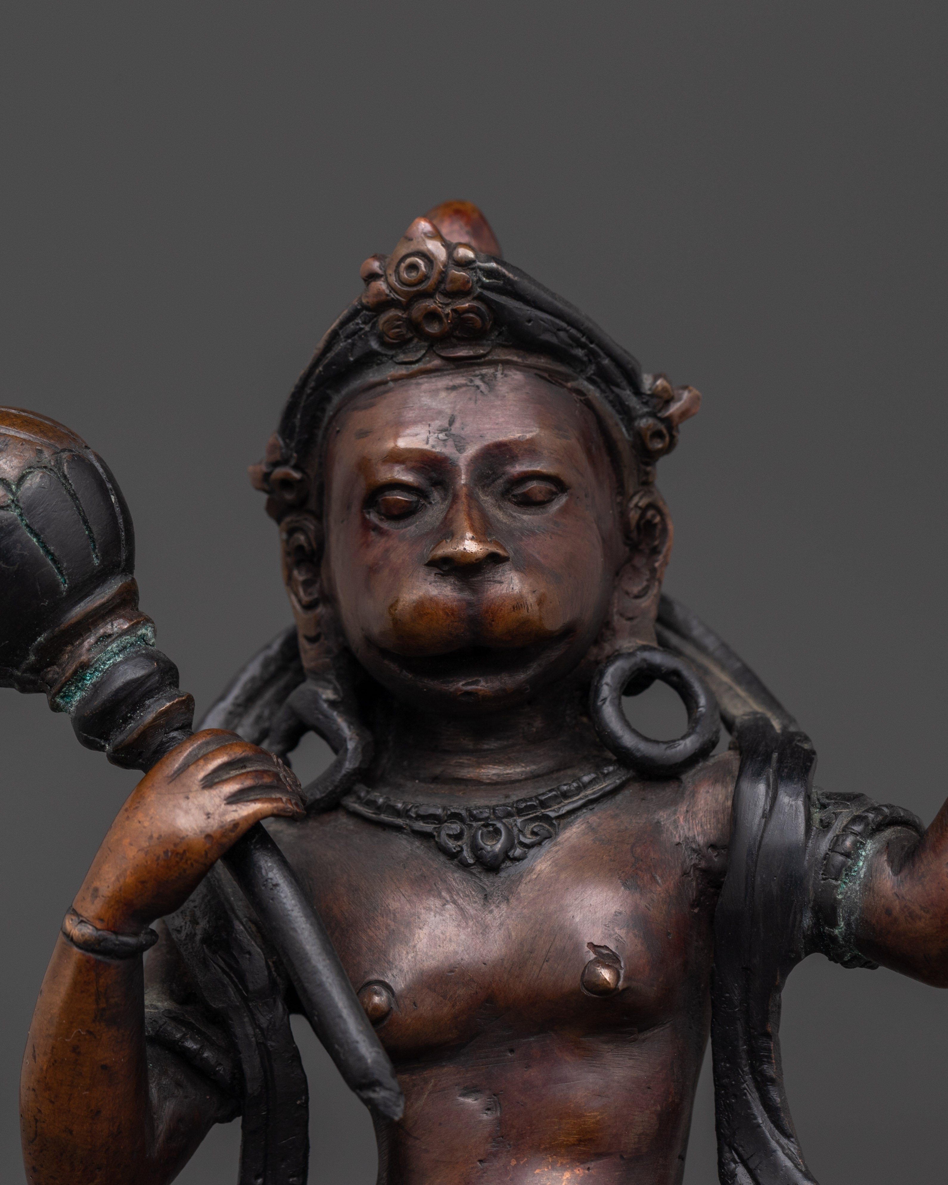 Hanuman Hindu Deity Figurine | Spiritual Home and Meditation Decor