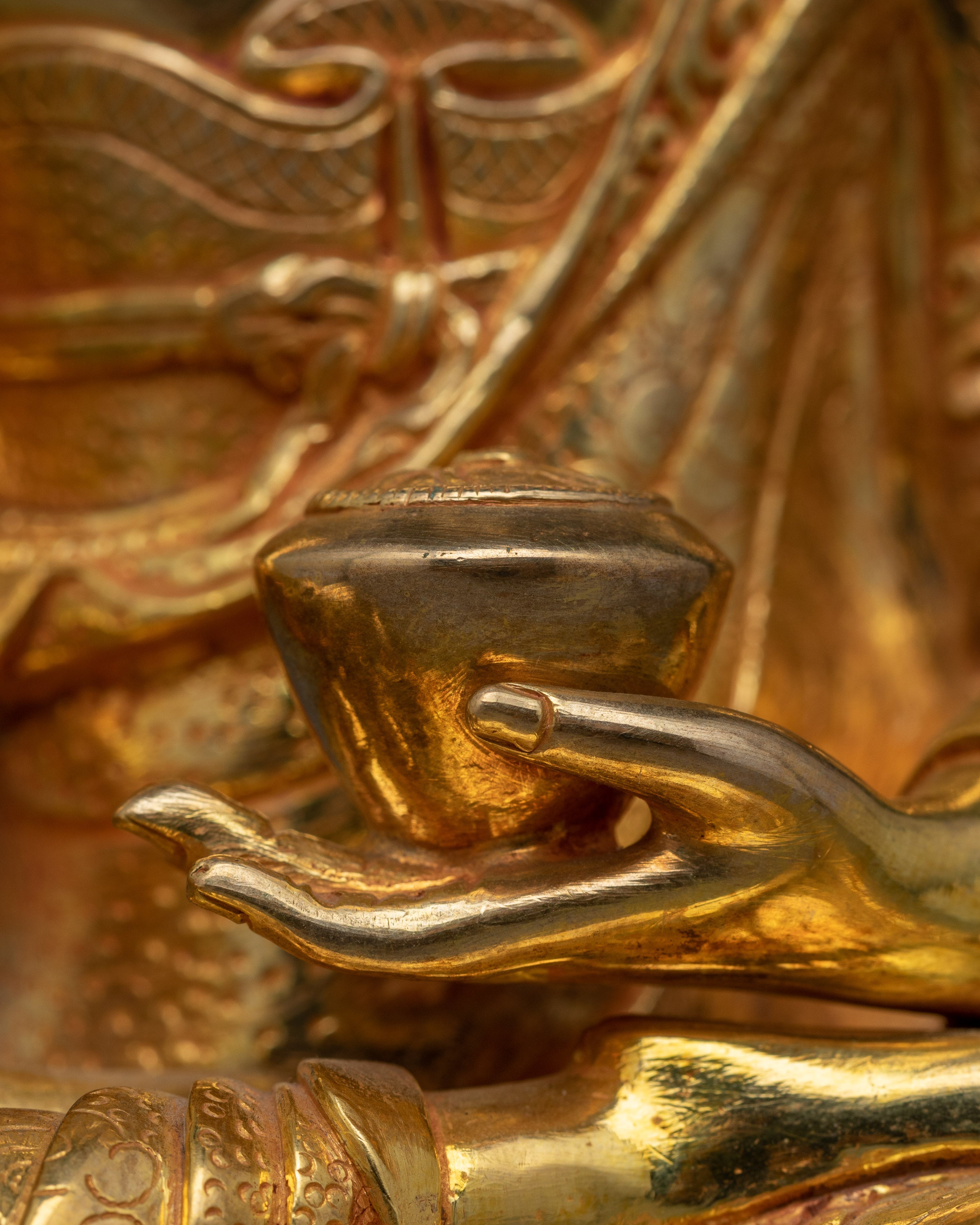 Shakyamuni Buddha Founder of the Buddhism Figurine | Buddhist Meditation Sculpture