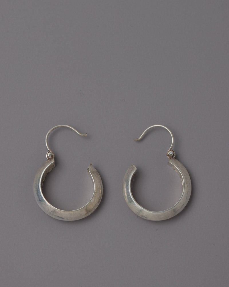 Hoop Silver Earrings Set | Handcrafted Earrings Enhancing Any Outfit with Elegant Silver