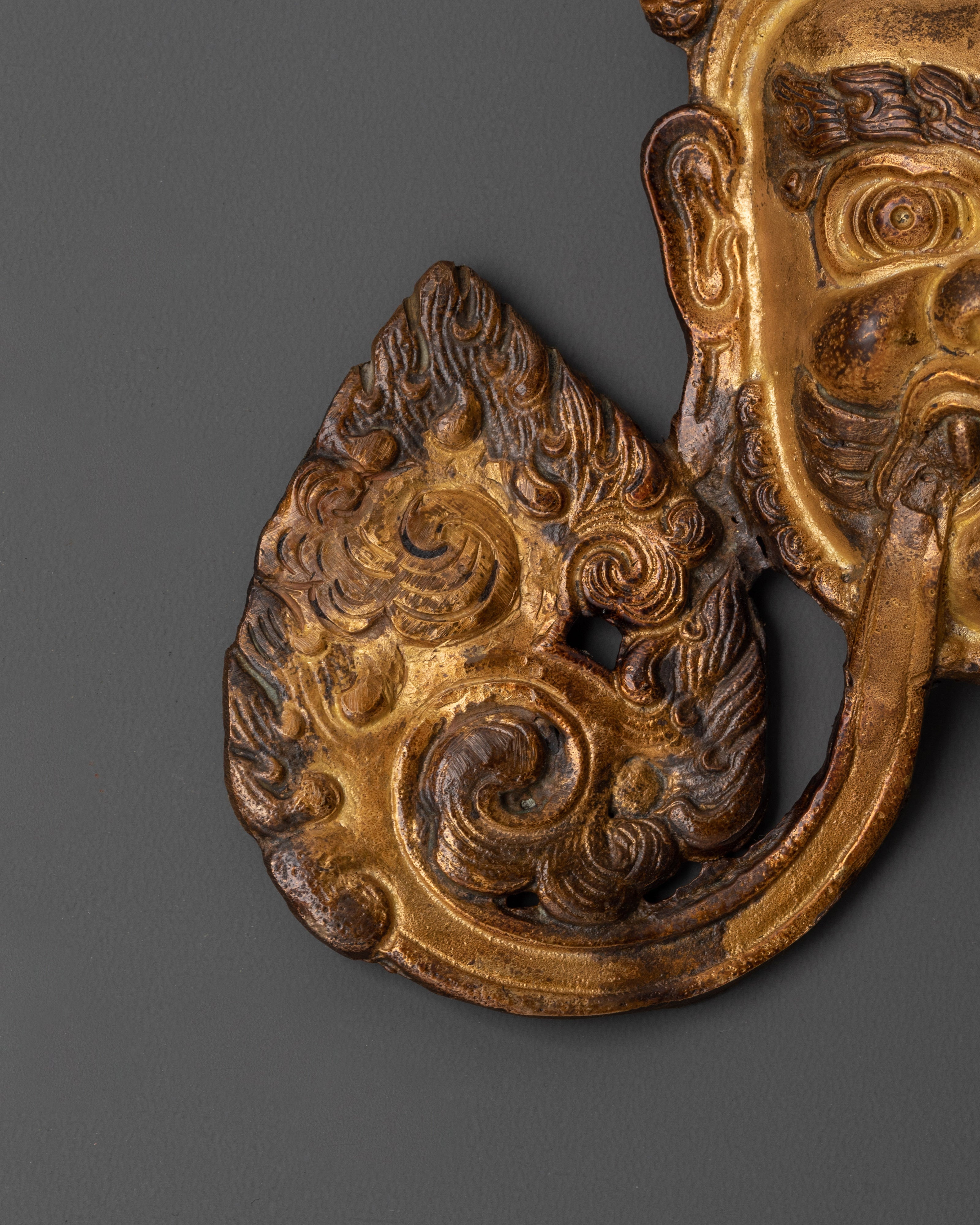 Copper And Gold Plated Spiritual Wall Hanging | Sacred Home Decor