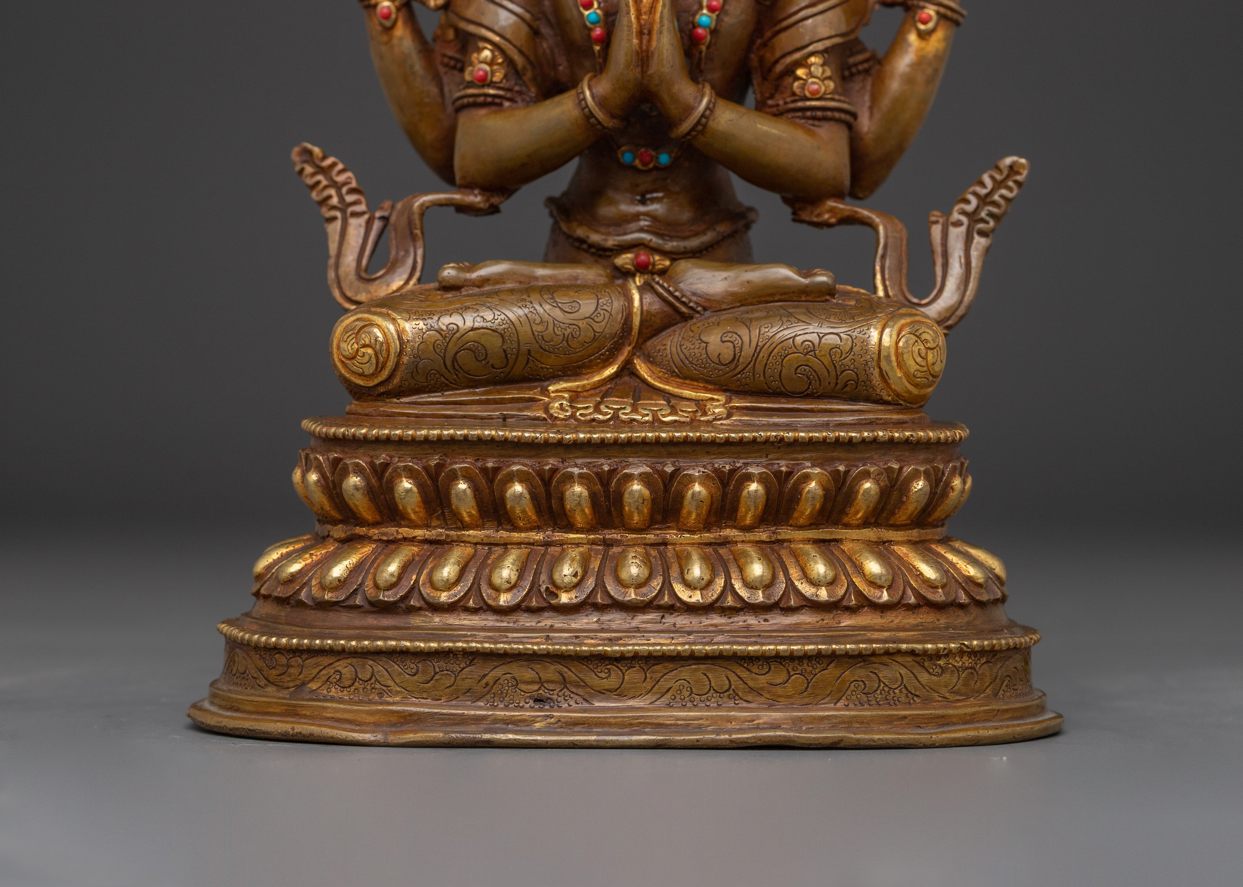 Lord Chenrezig Artwork | Avalokiteshvara Serene Figurine