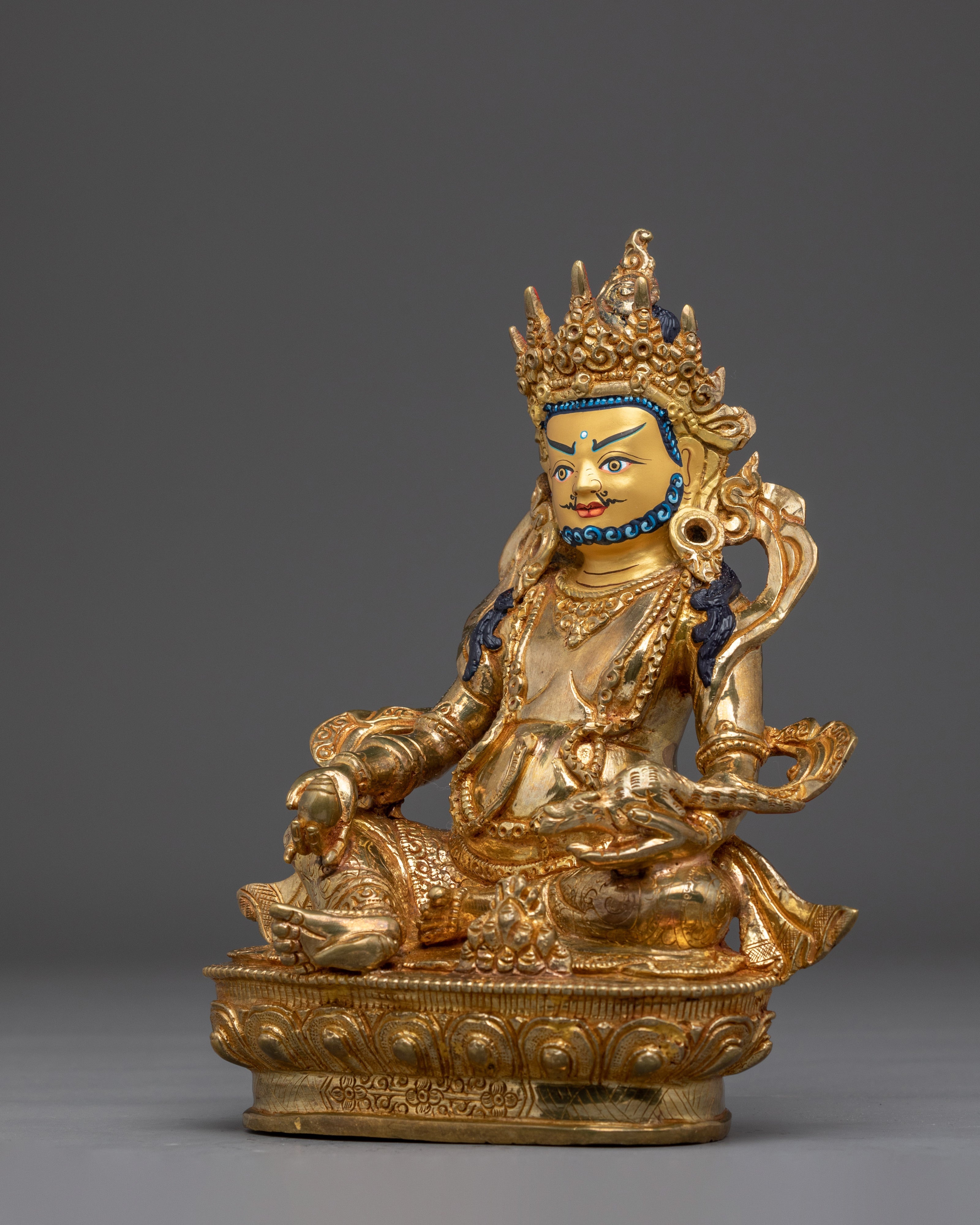 Buddhist God of Fortune Dzambhala | Prosperity Deity
