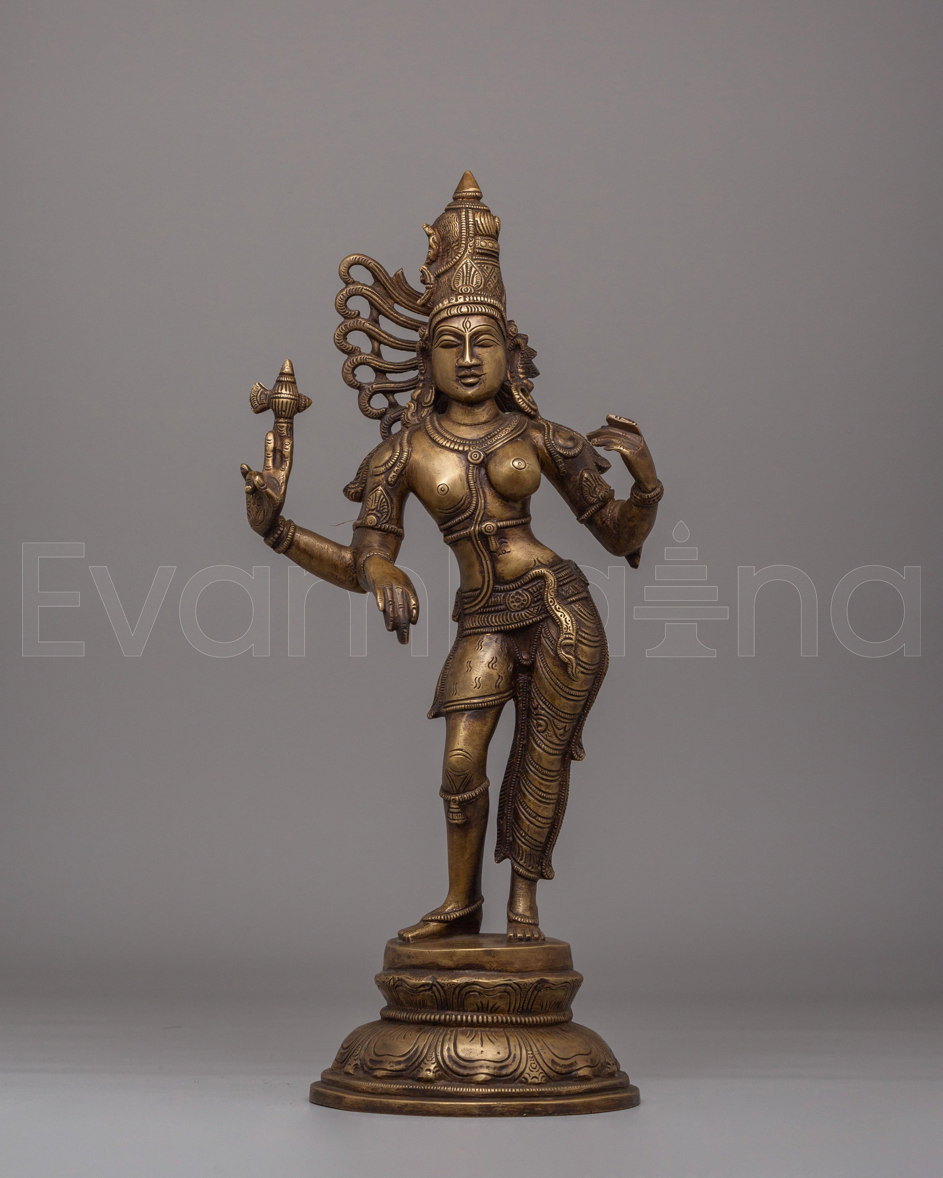 Ardhanarishvara statue