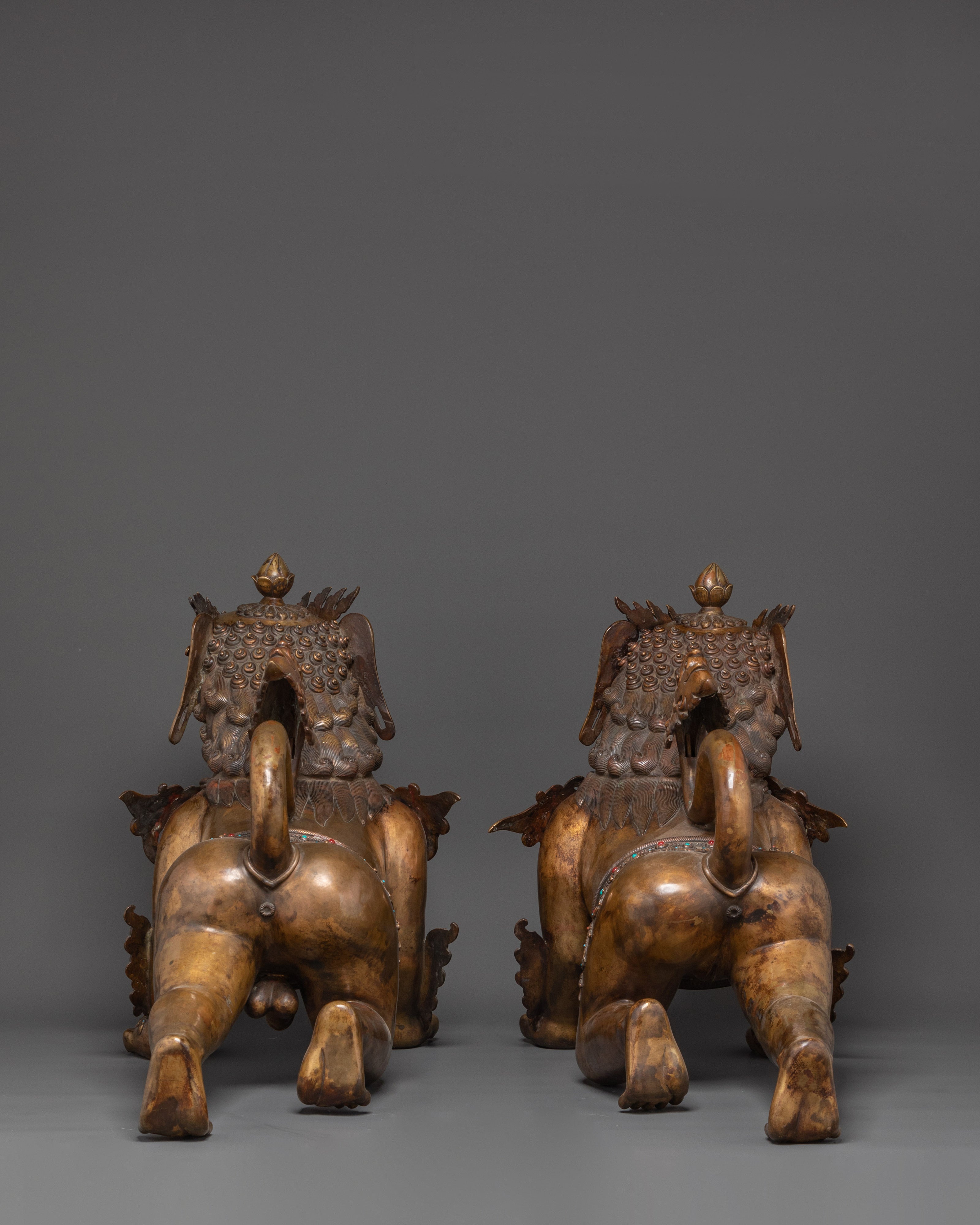 Lion Set for Decor | Guardian Lions Statue