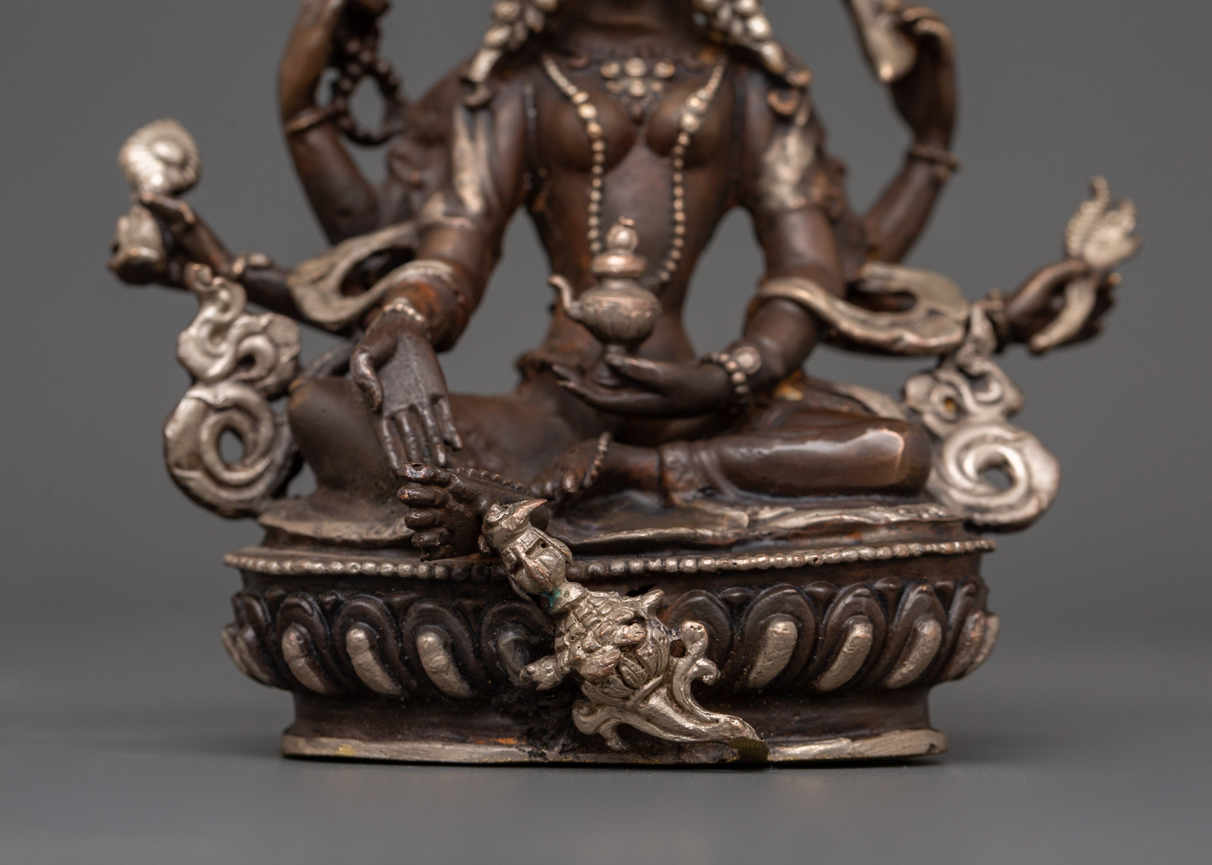 Vasudhara Tibetan Buddhist Sculpture | Goddess of Abundance & Wealth