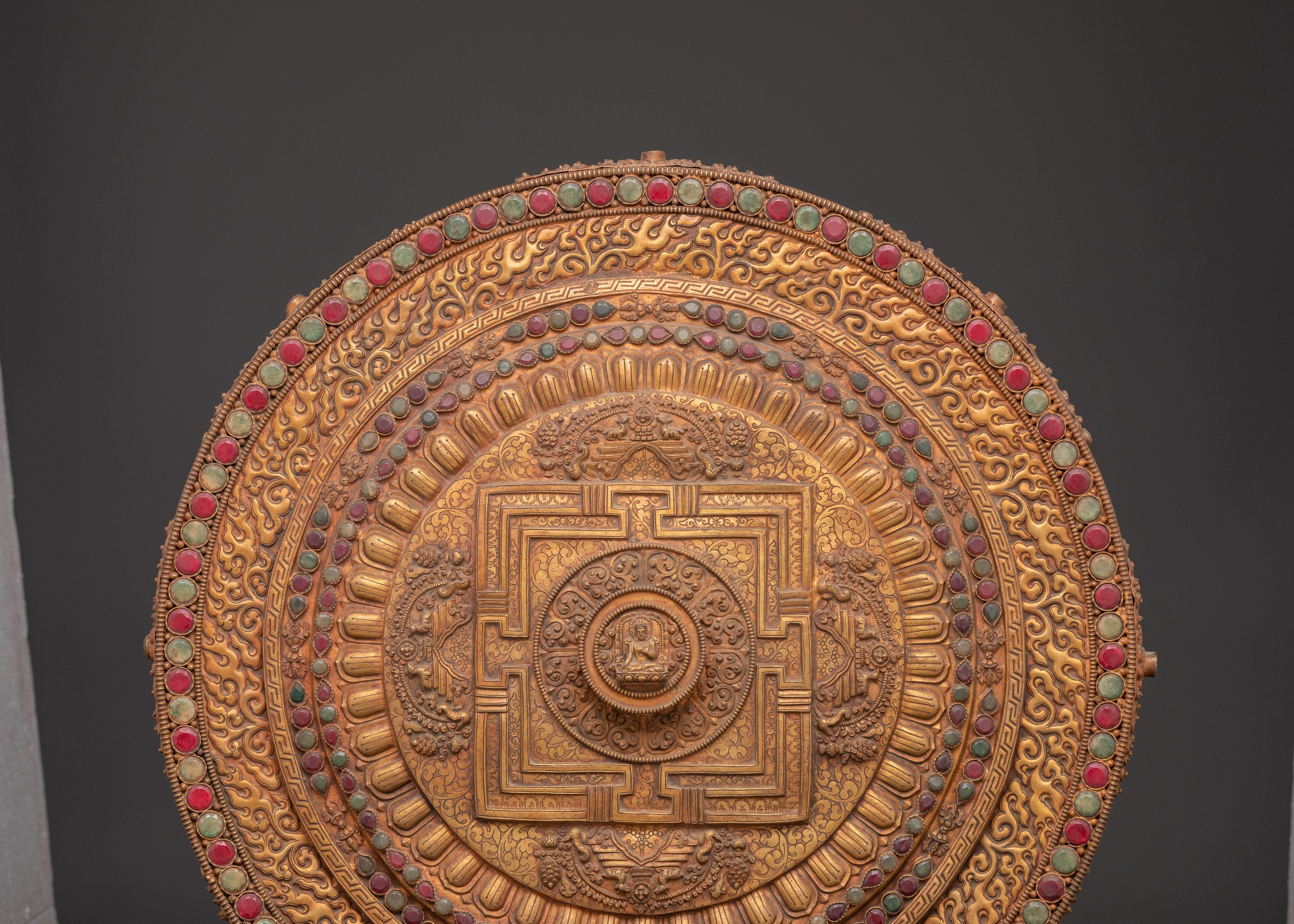 Gold-Plated Wall Hanging | For Sacred or Luxury Interiors