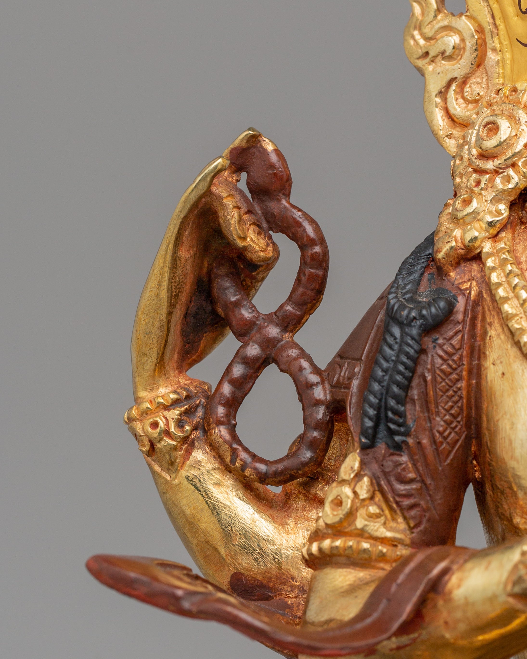 Sacred Tibetan Chenrezig Altar Figurine | Compassionate Bodhisattva Statue