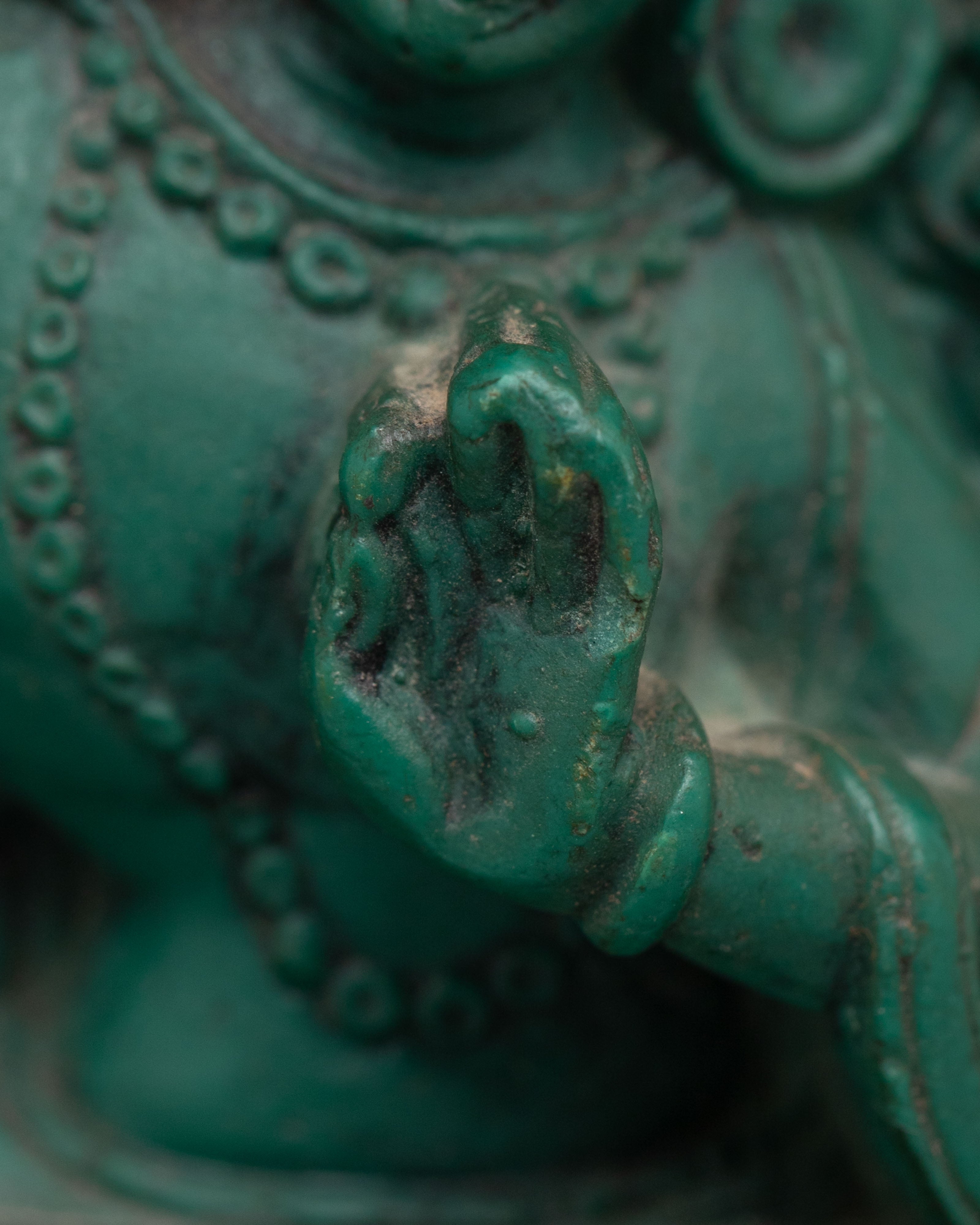 Traditional Manjushri Altar Sculpture | Statue for Wisdom