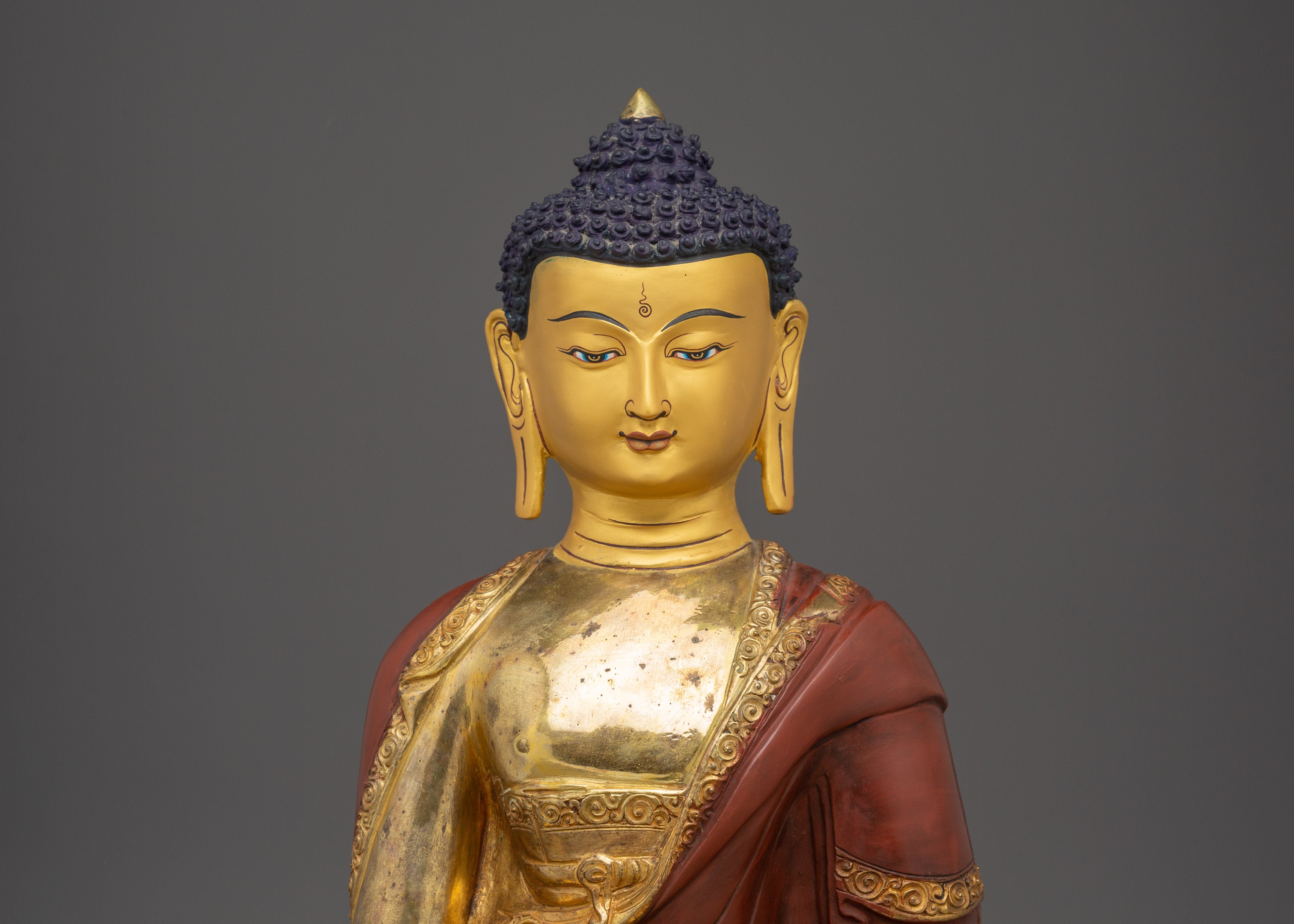 Historical Buddha Figurine of Shakyamuni Buddha | Enlightened One