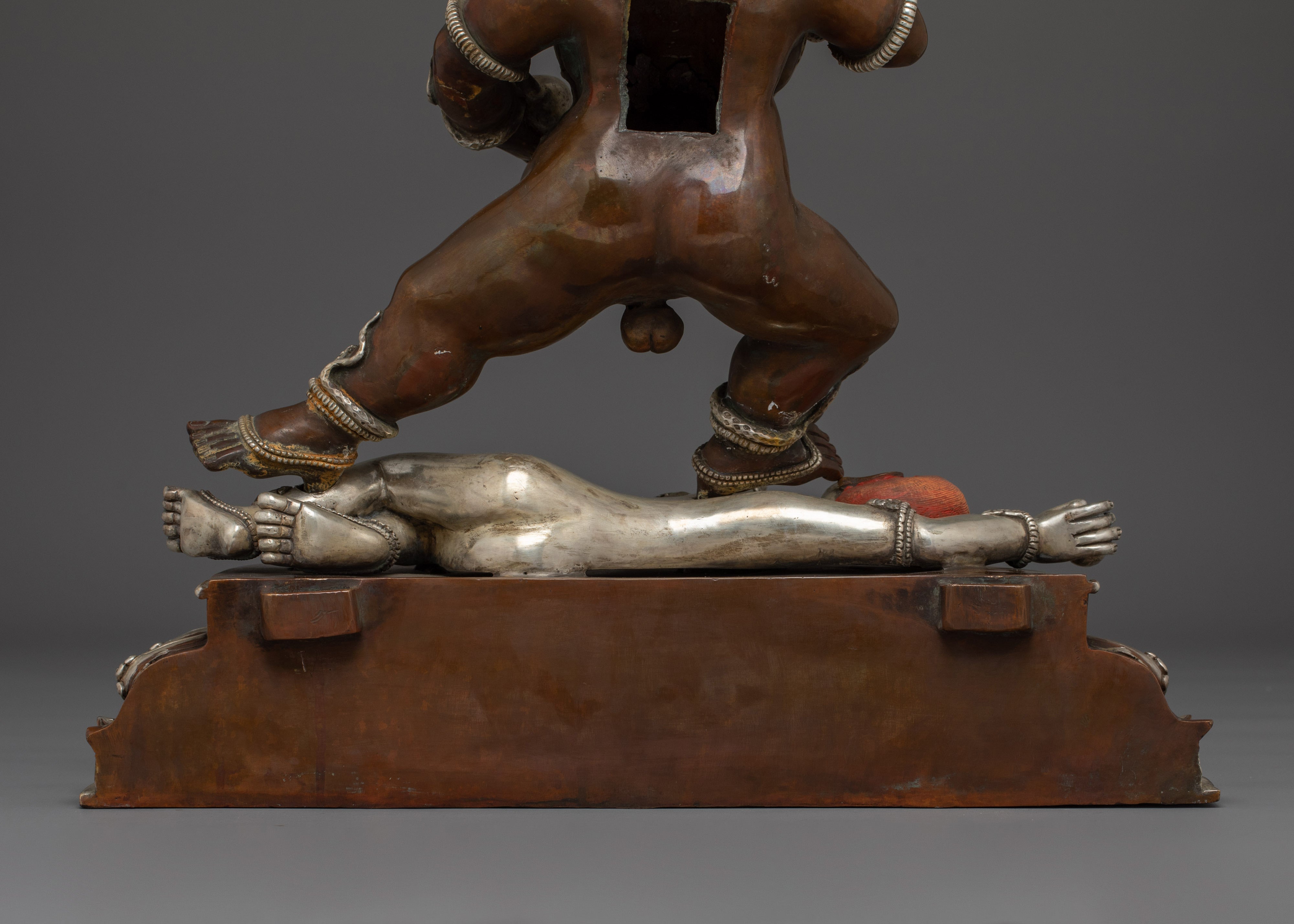 Statue of Vajrayana Black Dzambhala | Wealth Deity