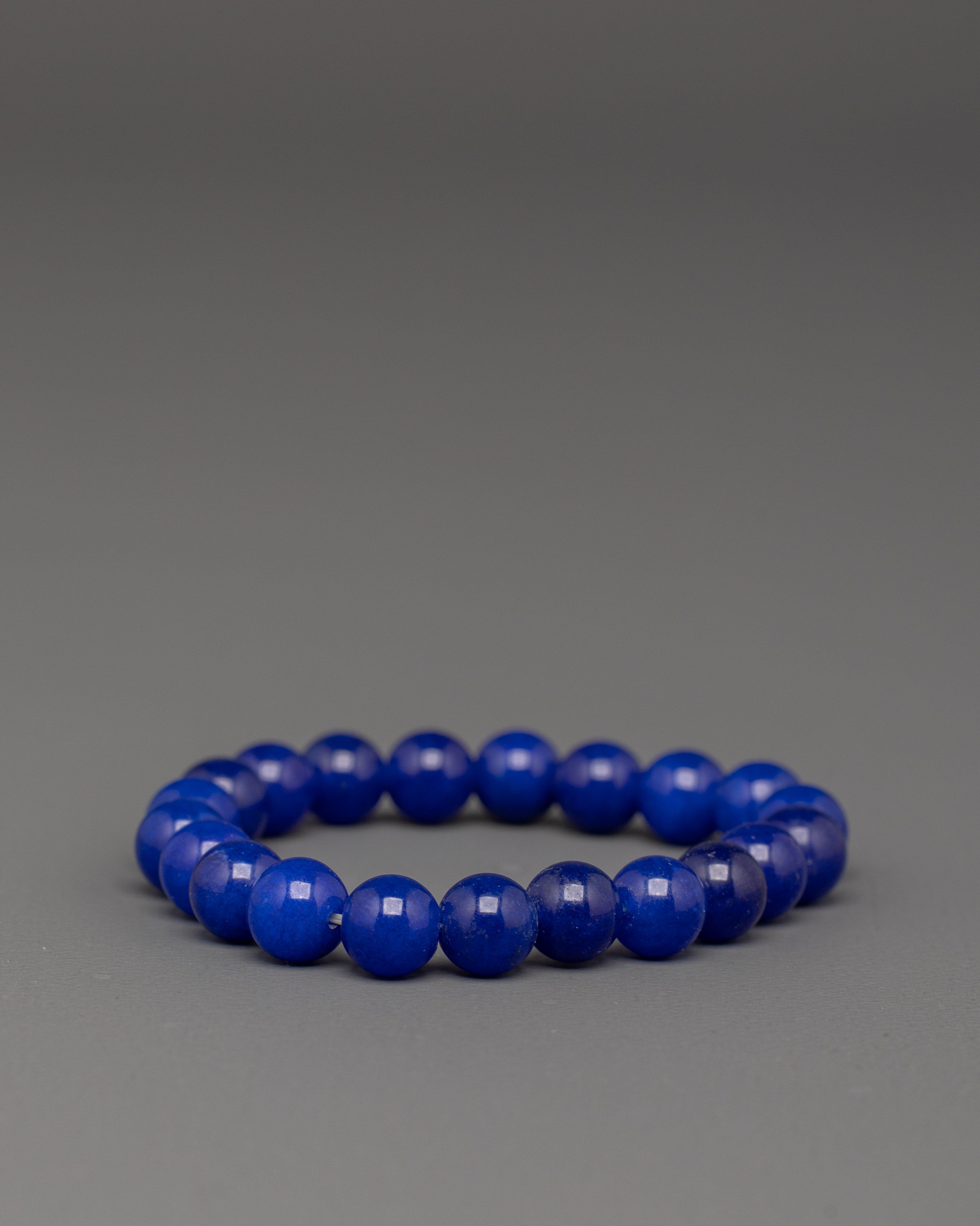 Artificial Lapis Lazuli Statement Bracelet | Vibrant Unisex Statement Jewelry
