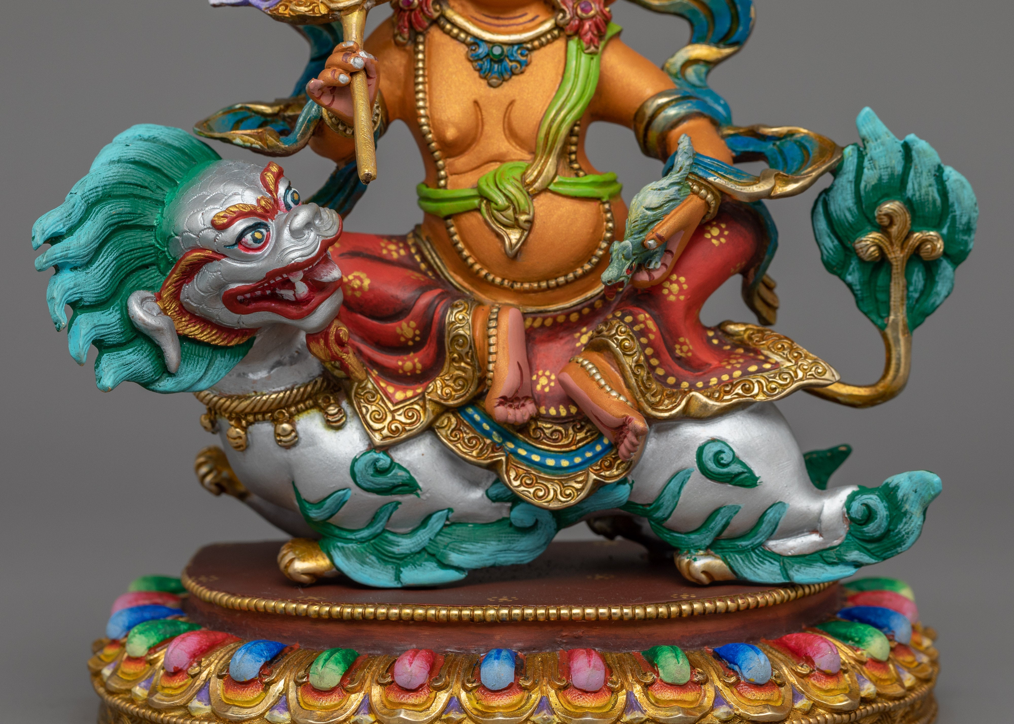 Lord of Wealth Namtoshe Statue | Enlightened Prosperity Artwork