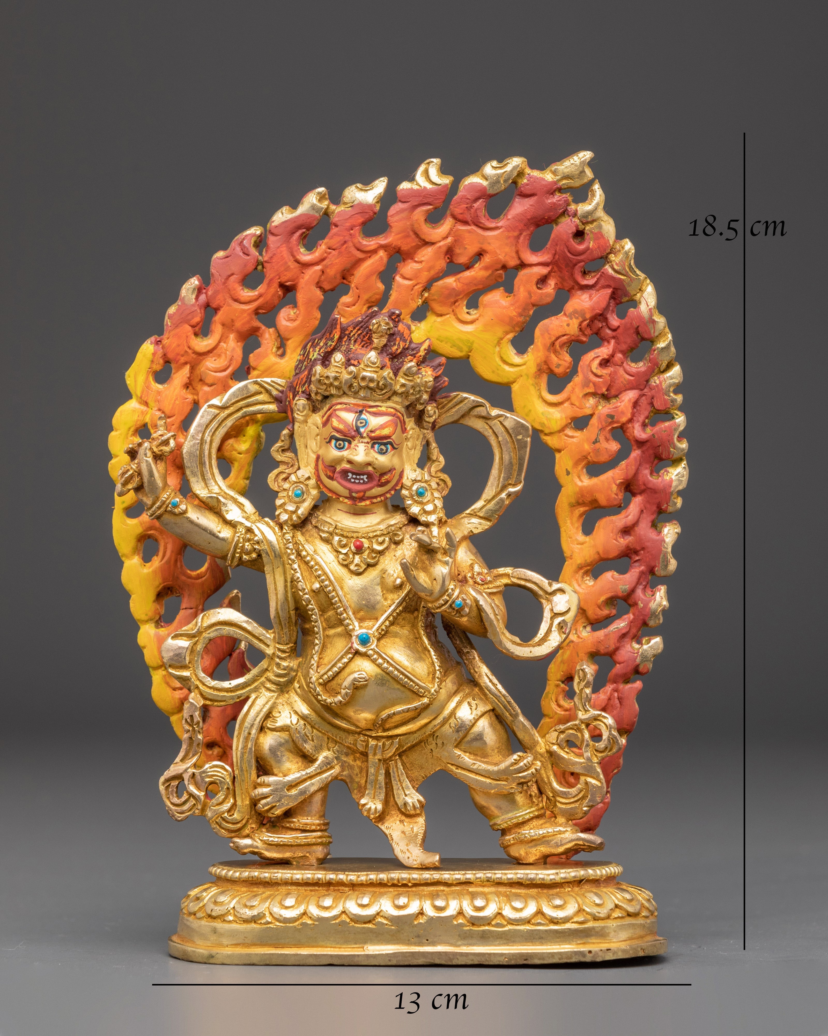 Meditation Deity Vajrapani | Tibetan Tantric Protector