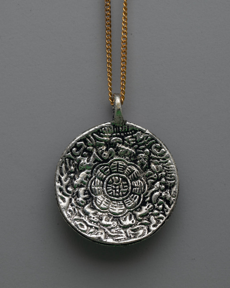 Brass Pendant | Beautifully Detailed and Handcrafted Jewelry