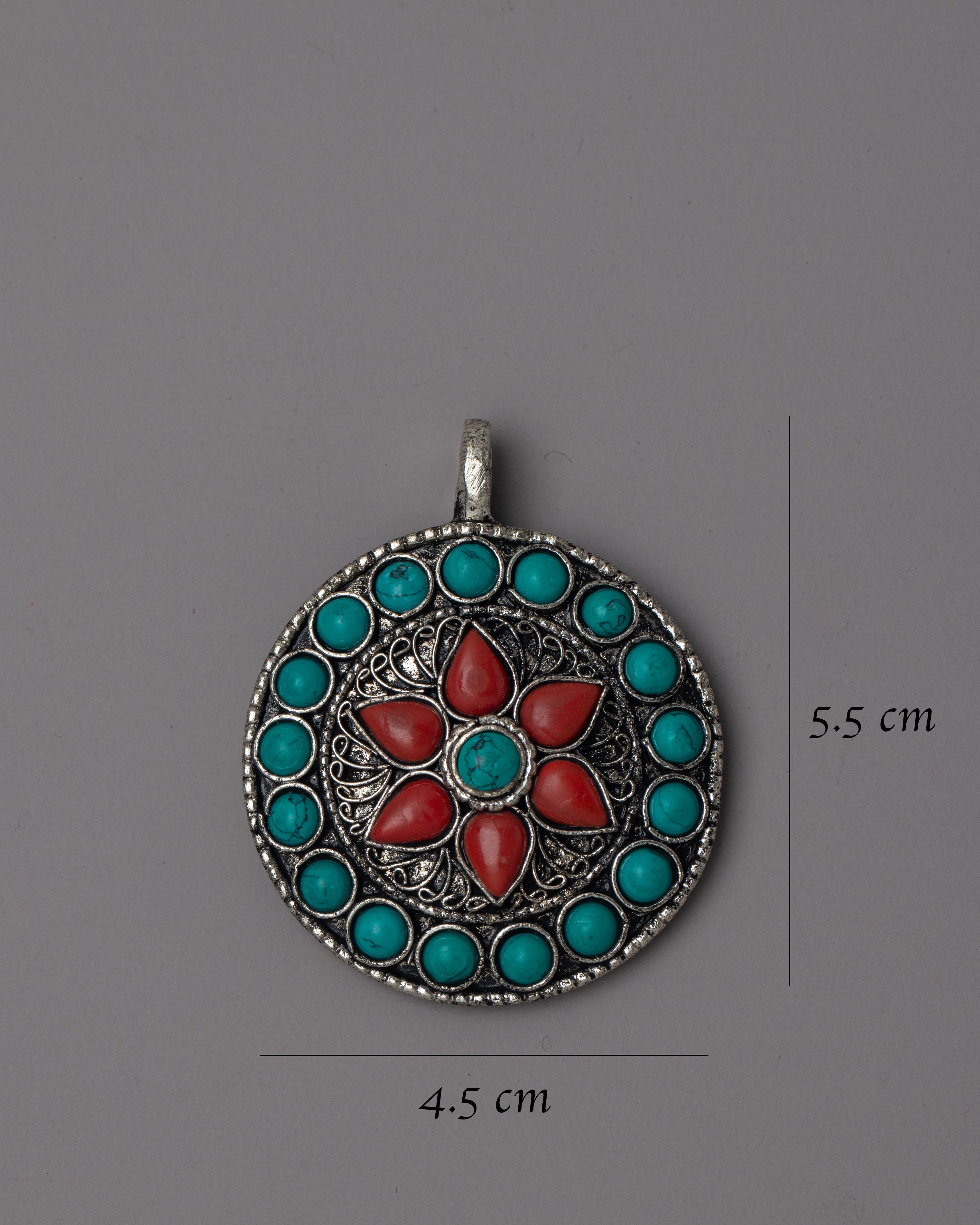 Brass Pendant | Beautifully Detailed and Handcrafted Jewelry