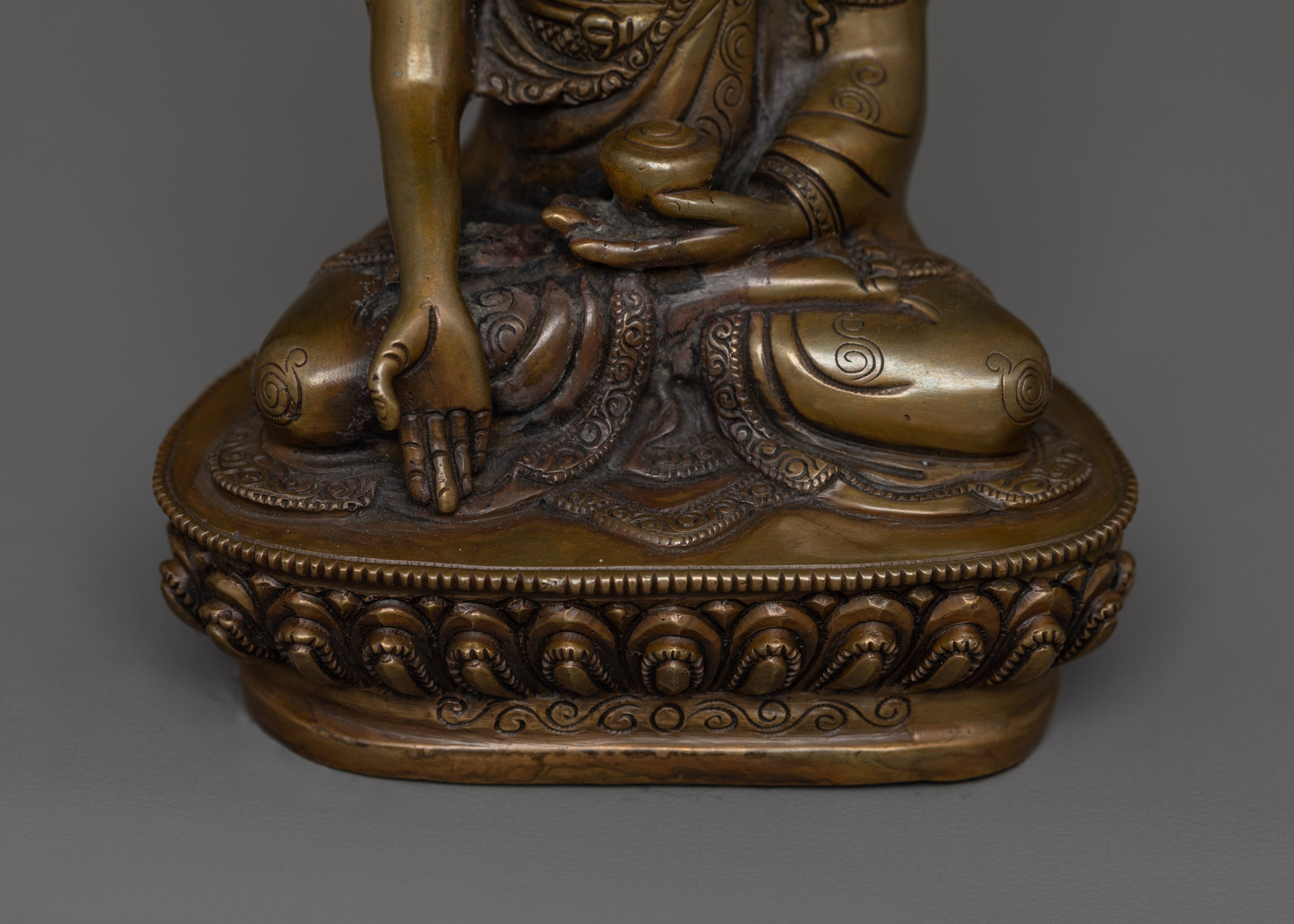 Handcrafted Buddhist Statue of Ratnasambhava | Jewel-Born
