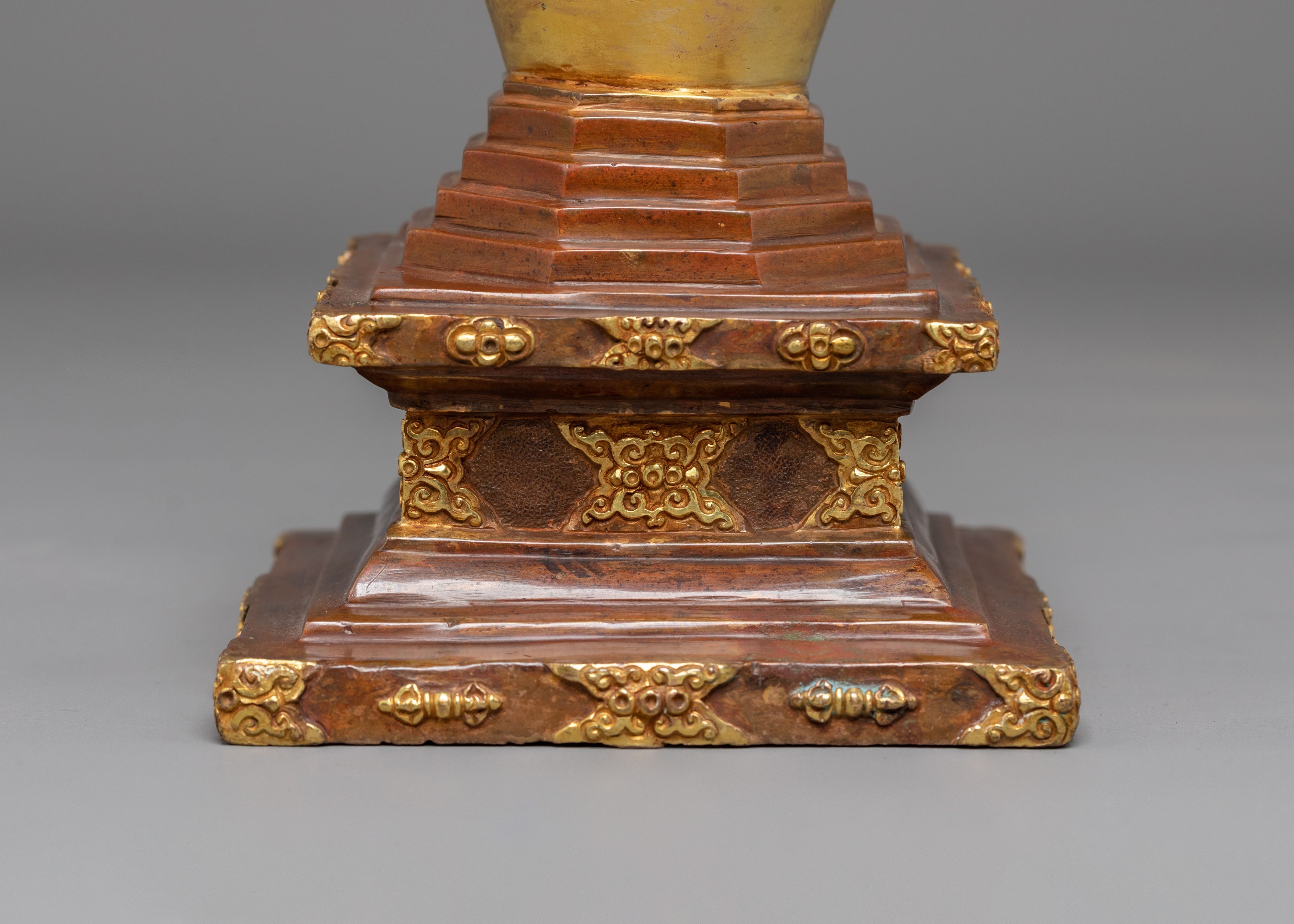 Tibetan Sacred Reliquary Stupa | Himalayan Buddhist Shrine