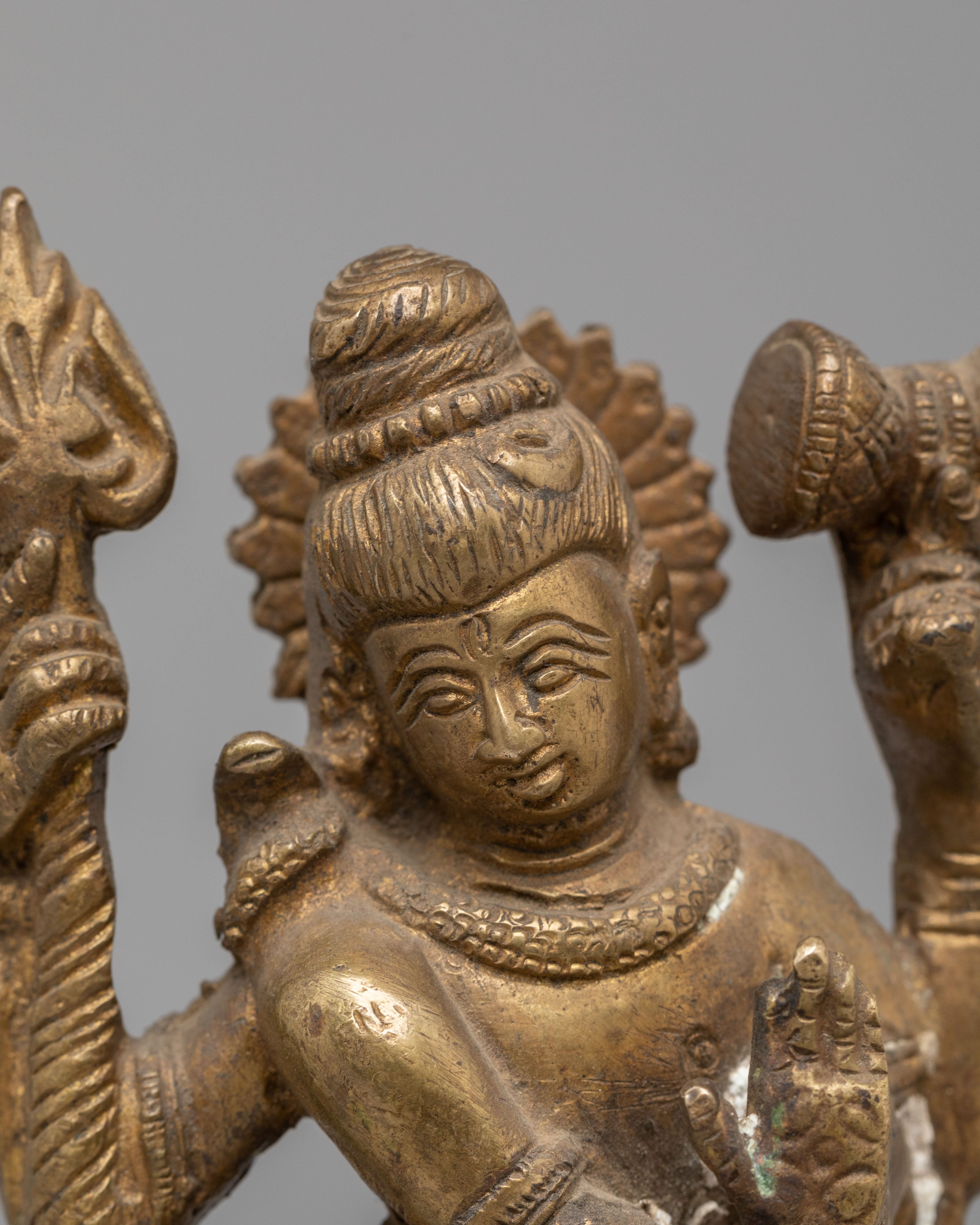 Lord Shiva Statue | Brass Sculpture for Transformation and Spiritual Growth