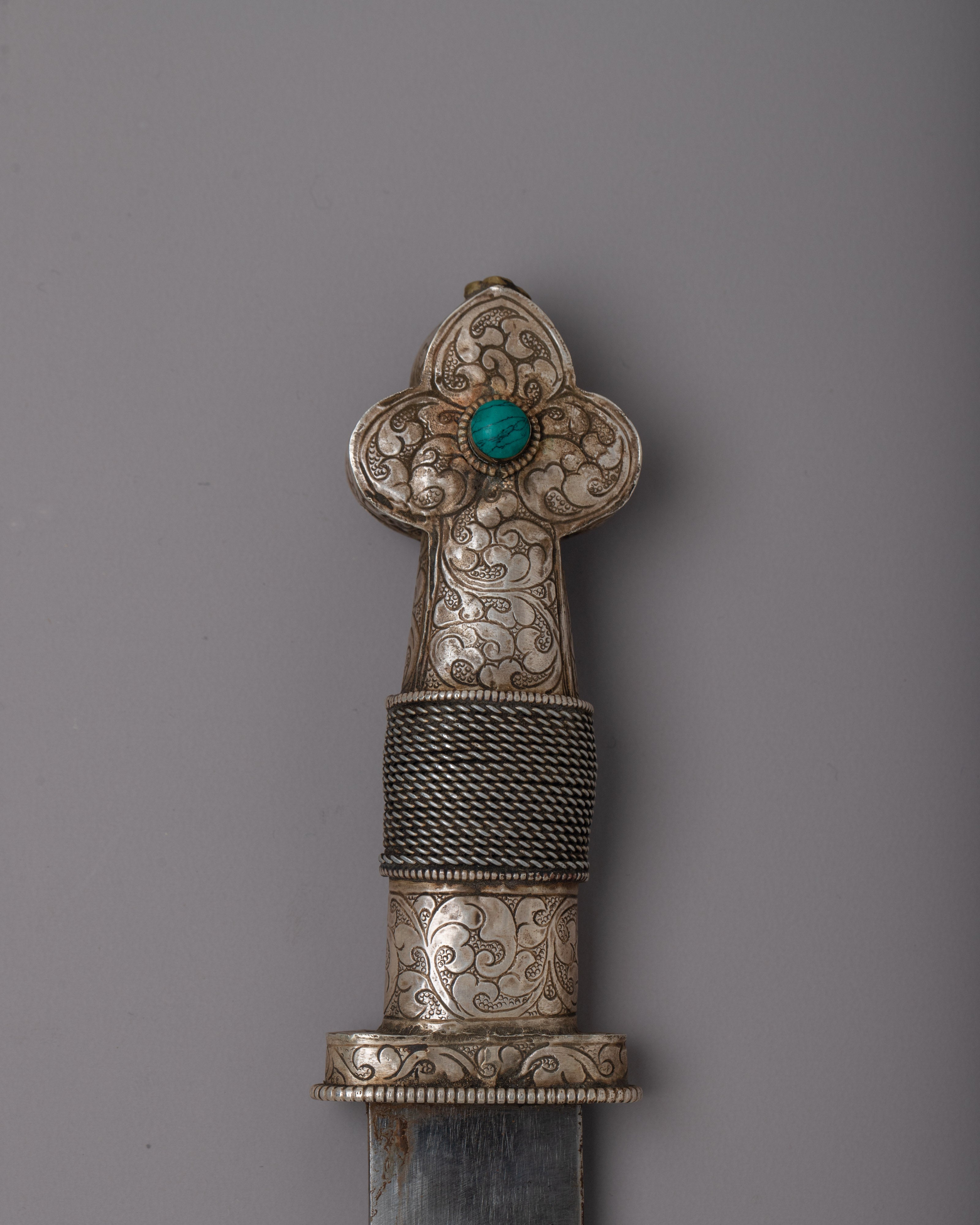Buddhist Tibet Knife | Sacred Blade Reflecting Spiritual Power and Ritual Significance