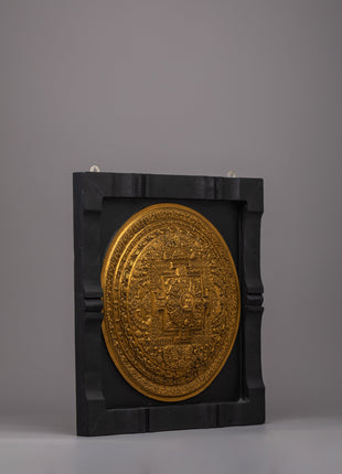 Stunning Ethnic Wall Hanging  |  Traditional Tibetan Art for Home Decor
