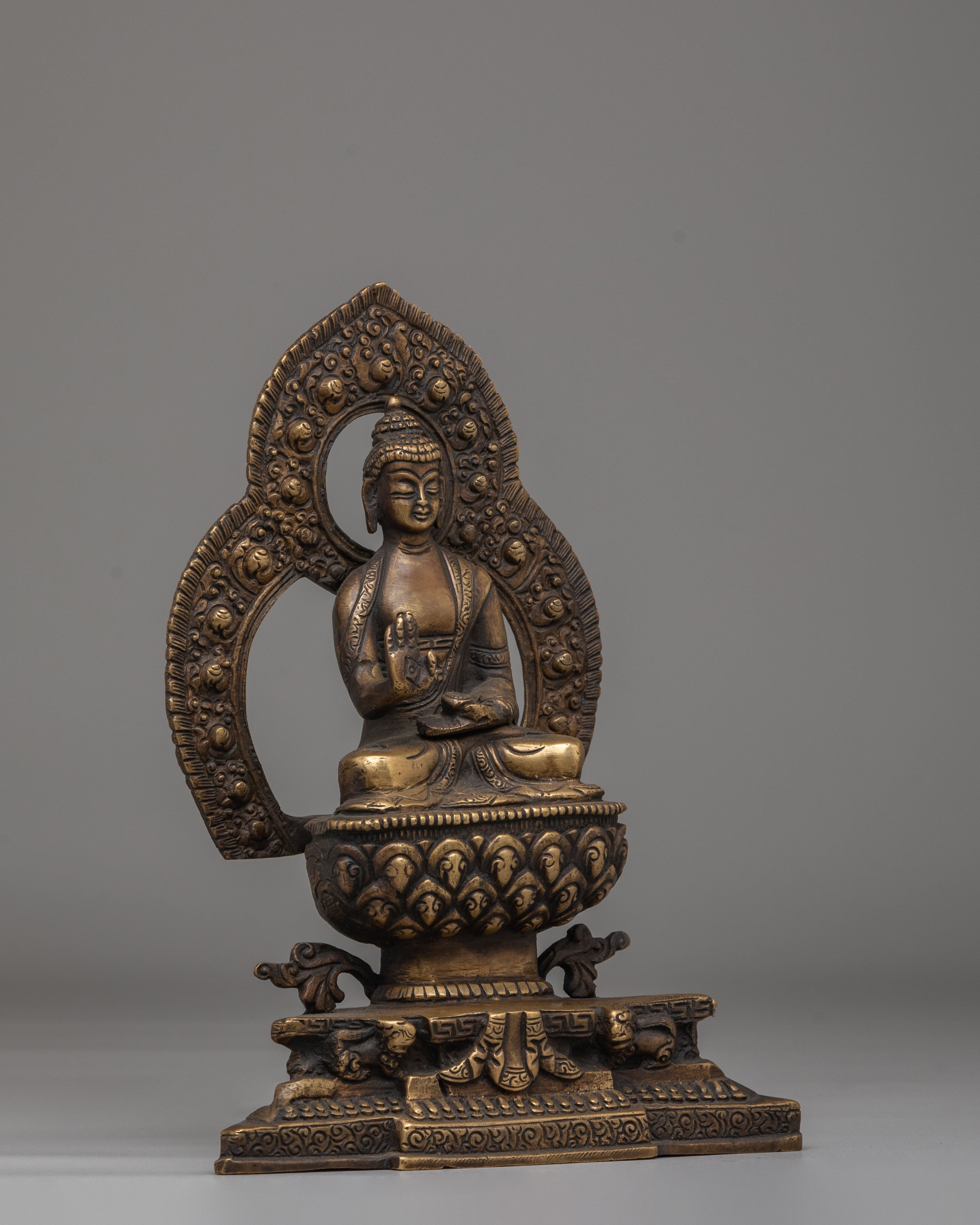 Amogasiddhi Buddha Meditation Statue | A Symbol of Fearlessness & Spiritual Strength