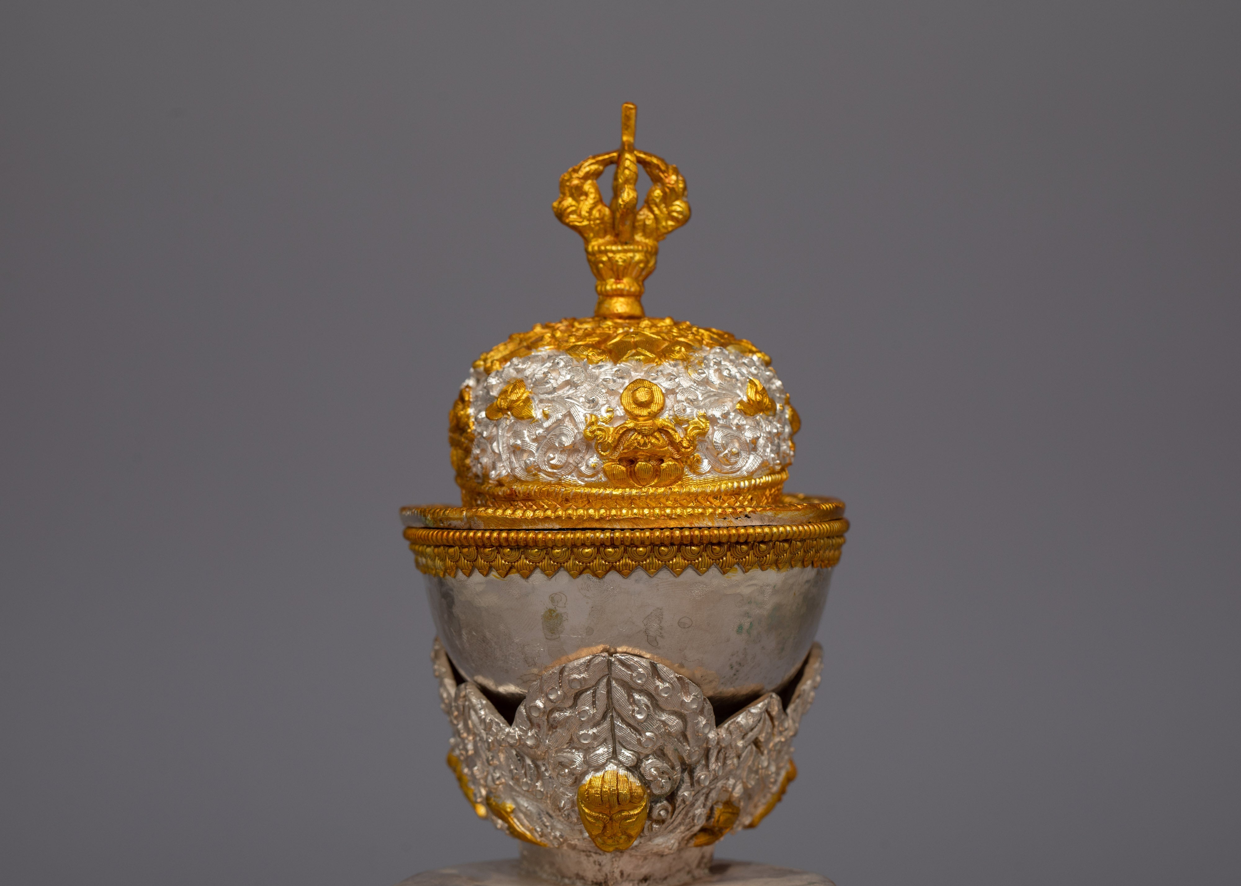 Tibetan Kapala Skull Cup Set | Exquisite Artifacts Blending Tradition with Spiritual Craftsmanship