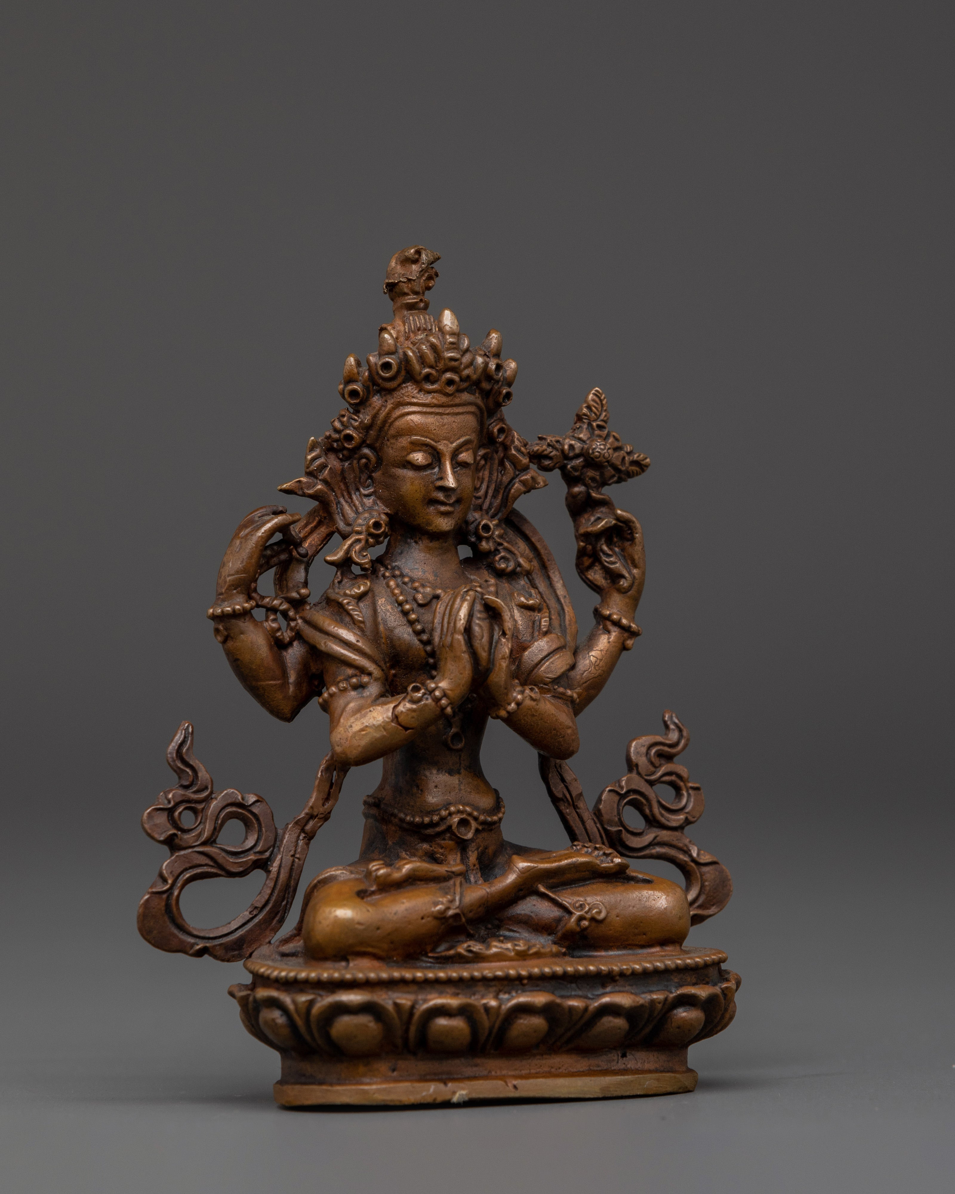 Chenresig Compassionate Bodhisattva | Tibetan Buddhism Shrine Decor