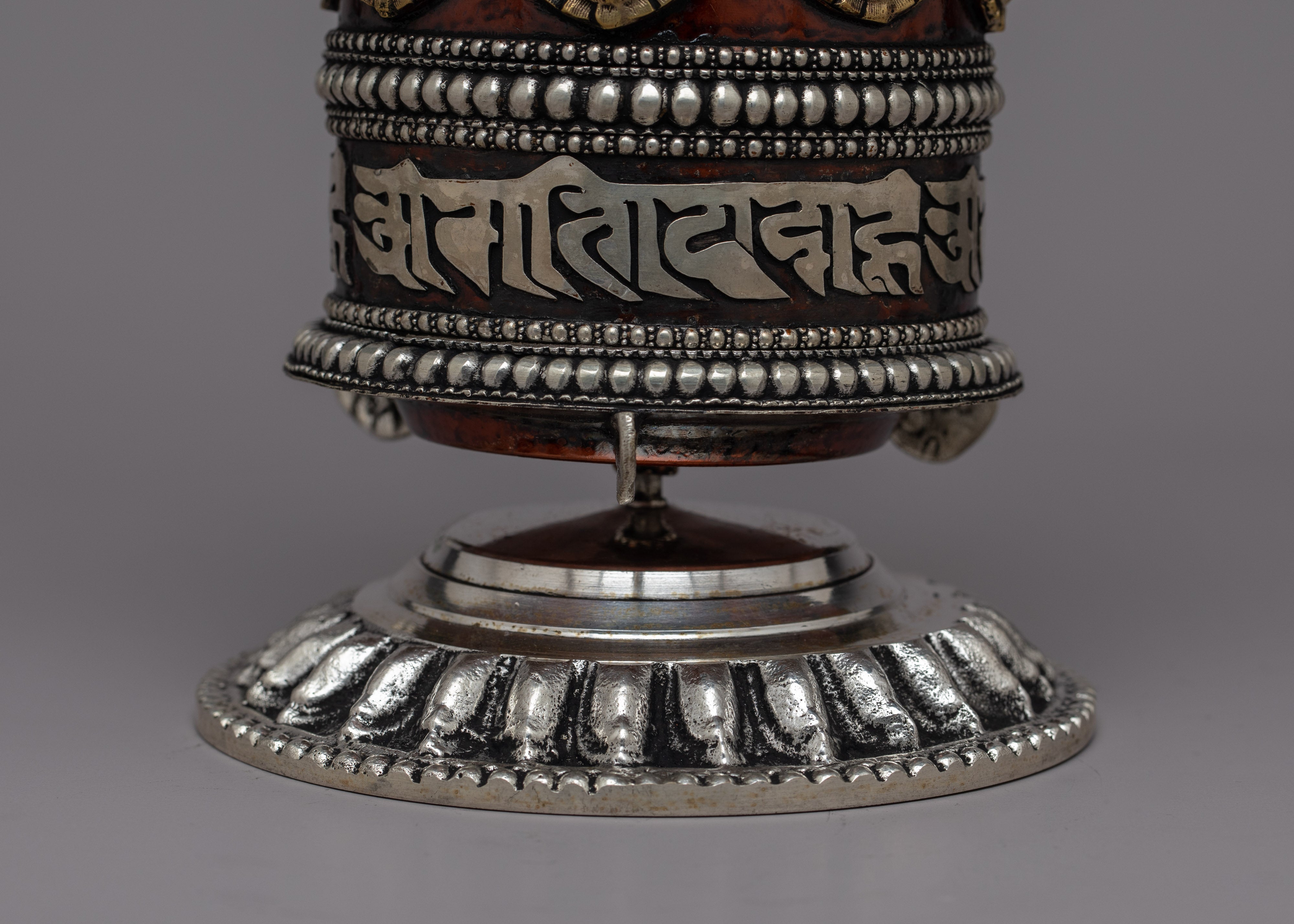 Traditional Prayer Wheel | Handcrafted for Spiritual Practices