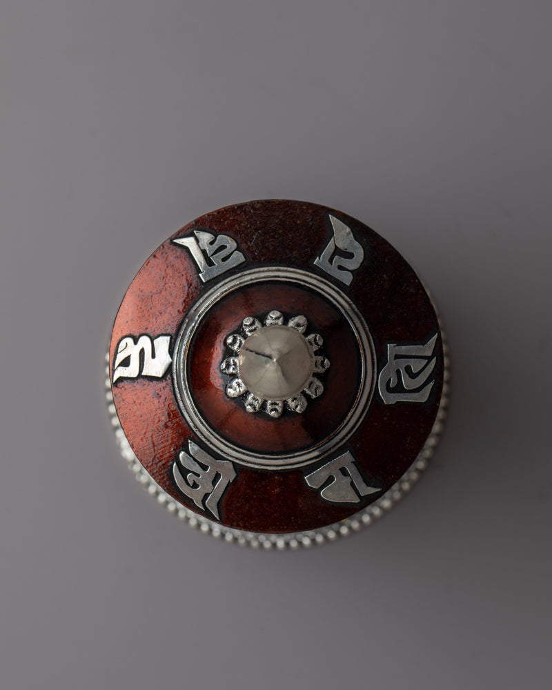 Traditional Prayer Wheel | Handcrafted for Spiritual Practices