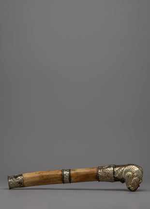 Authentic Tibetan Kangling | Handcrafted Bone Ritual Instrument