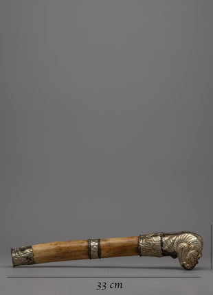 Authentic Tibetan Kangling | Handcrafted Bone Ritual Instrument