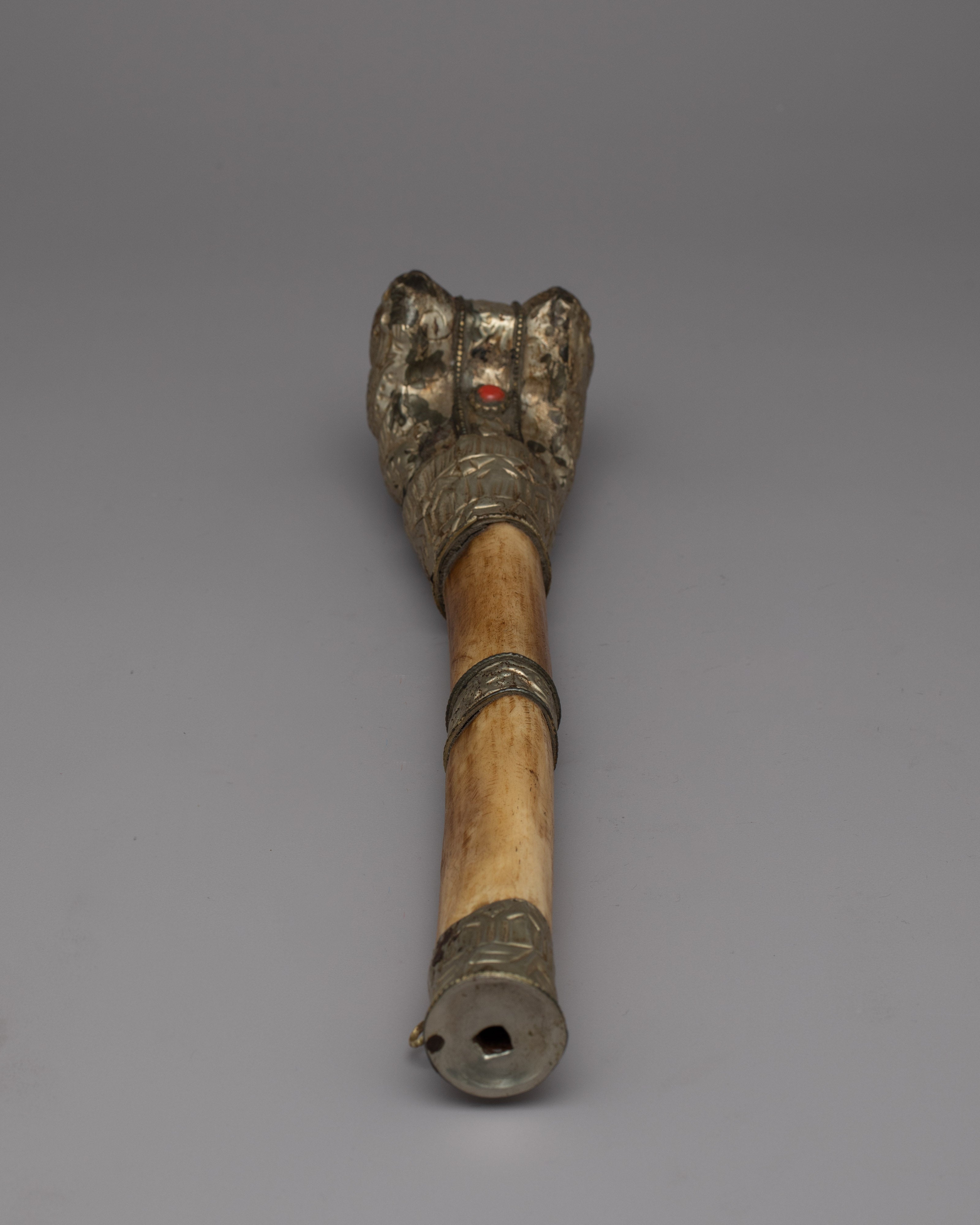Authentic Tibetan Kangling | Handcrafted Bone Ritual Instrument
