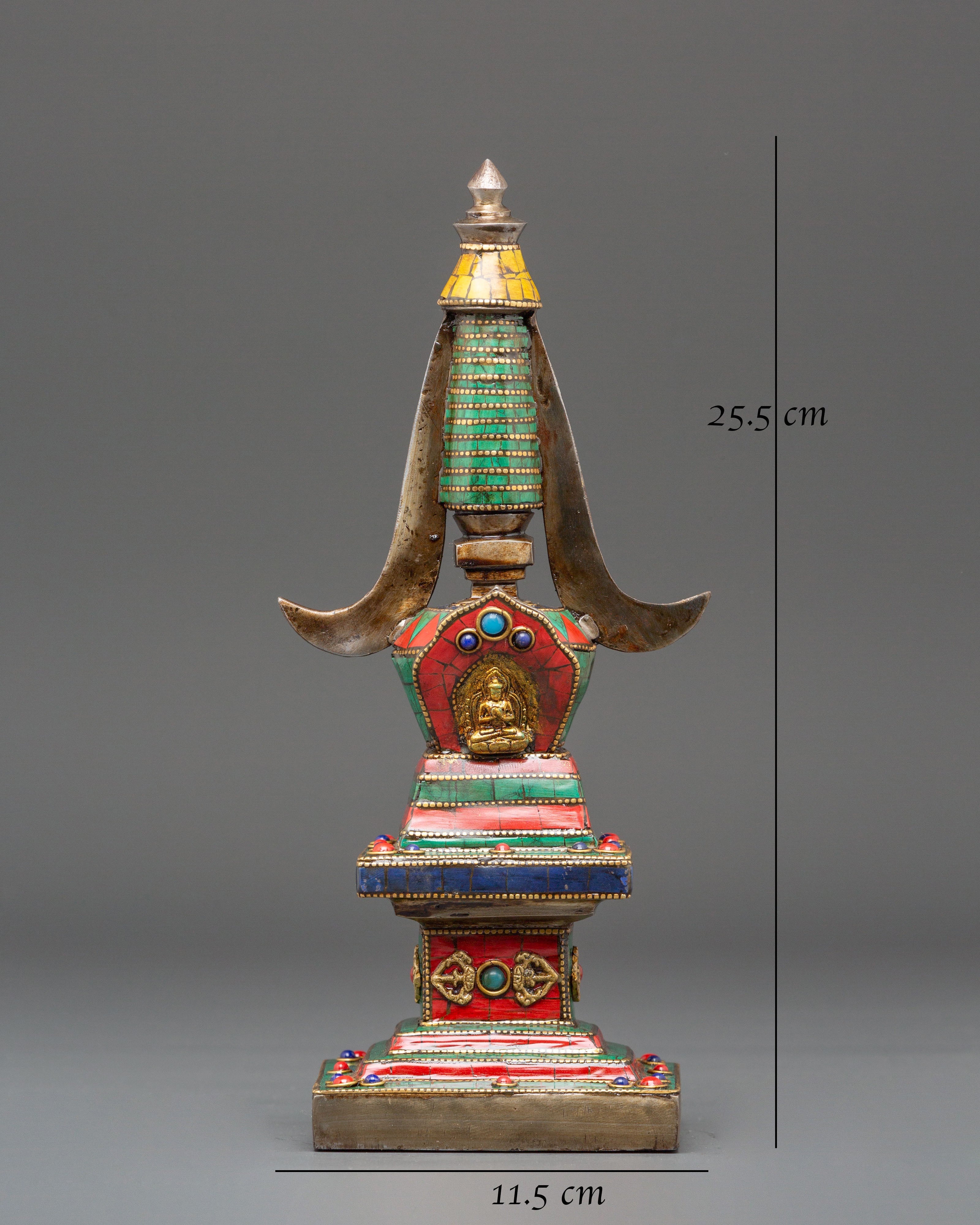 Sacred Himalayan Stupa | Buddhist Symbol of Enlightenment
