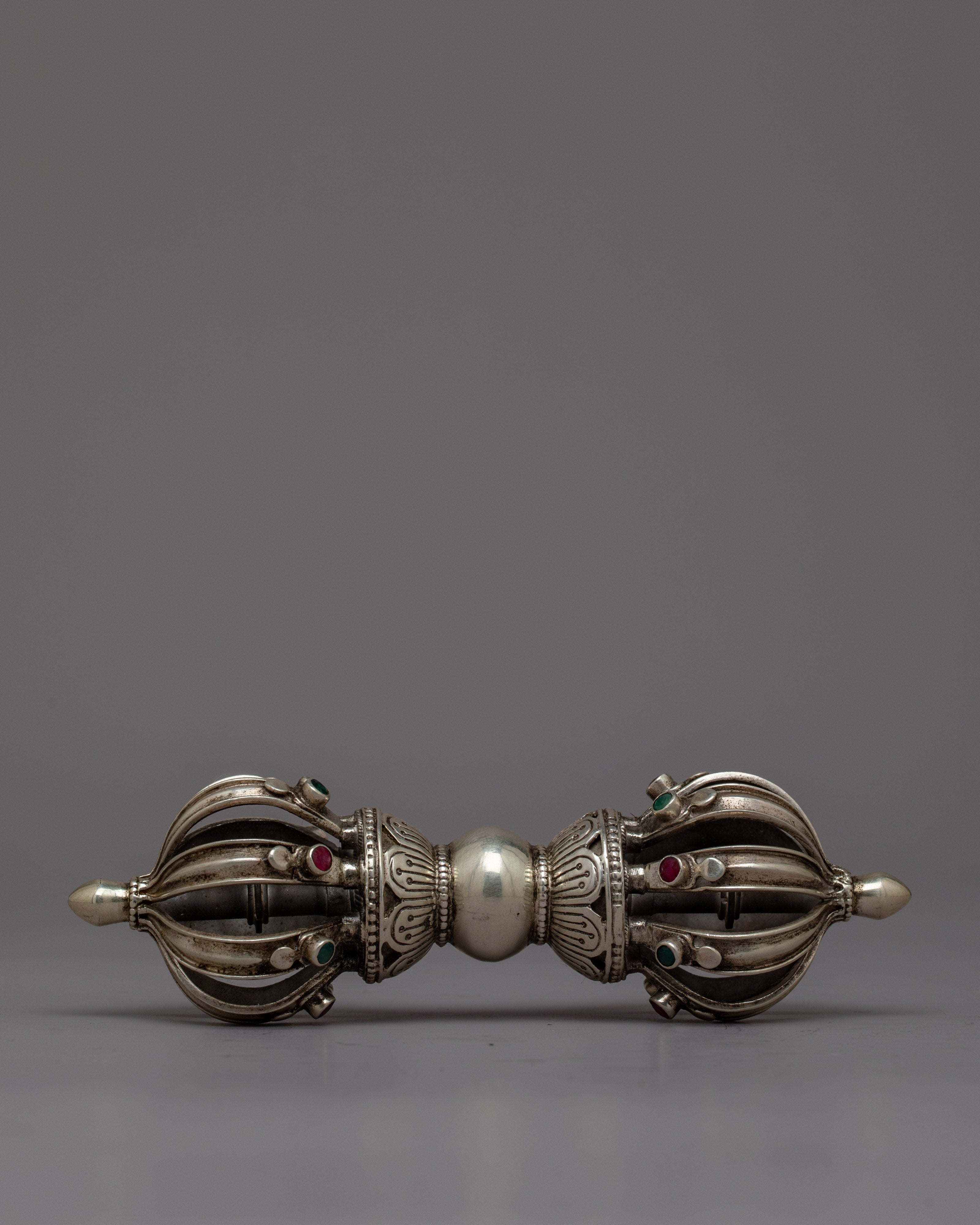 Tibetan Vajra and Bell Set | Sacred Instruments Enhancing Meditation & Spiritual Practices