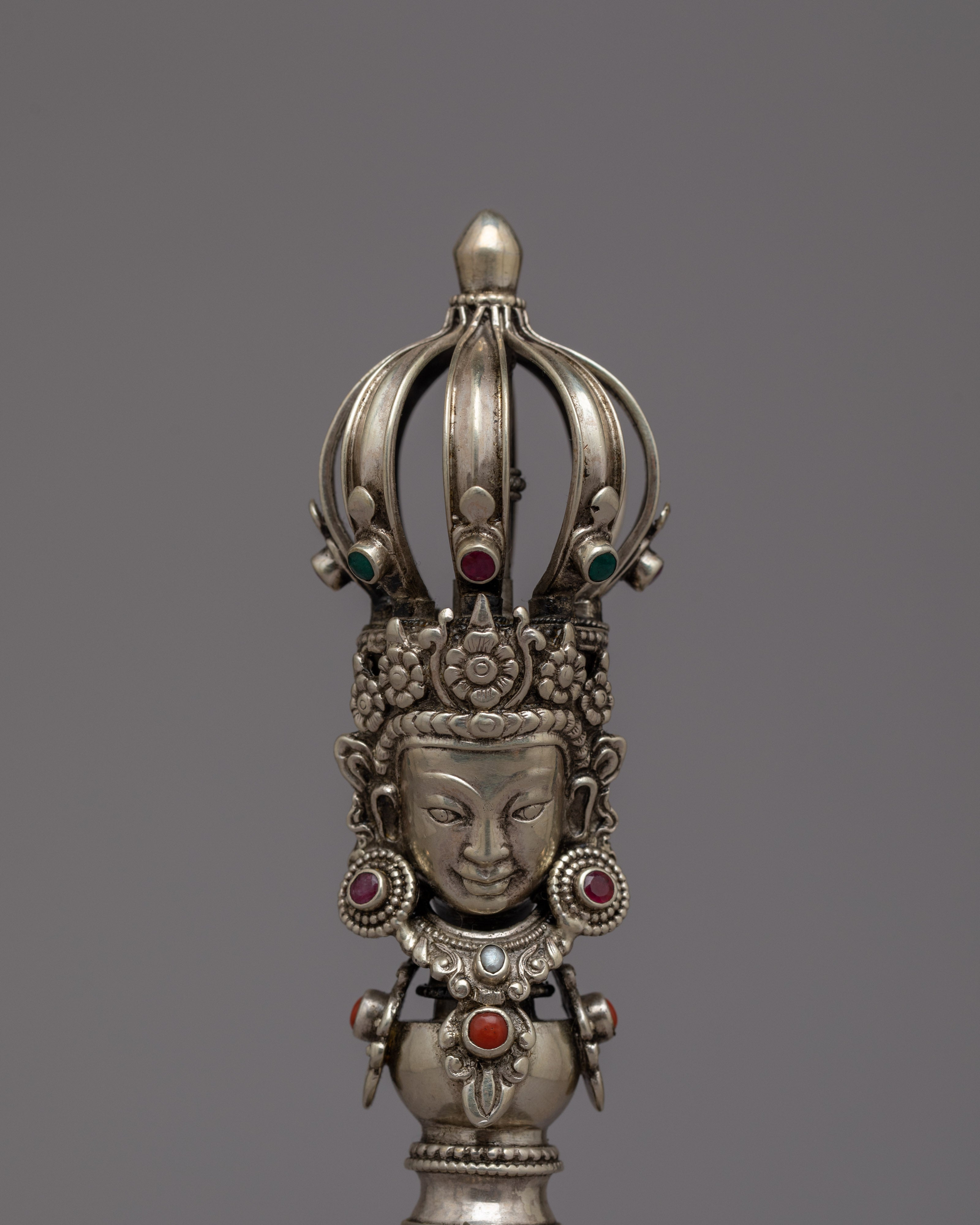 Vajra Dorje and Bell Set | Buddhist Ritual Tools Reflecting Traditional Tibetan Craftsmanship