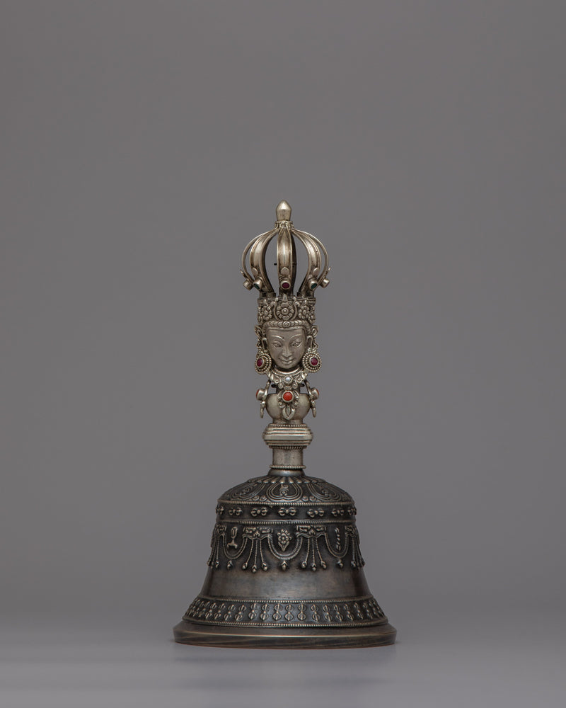 Buddhist Bell and Vajra Set | Sacred Instruments Symbolizing Spiritual Power and Ritual Purity