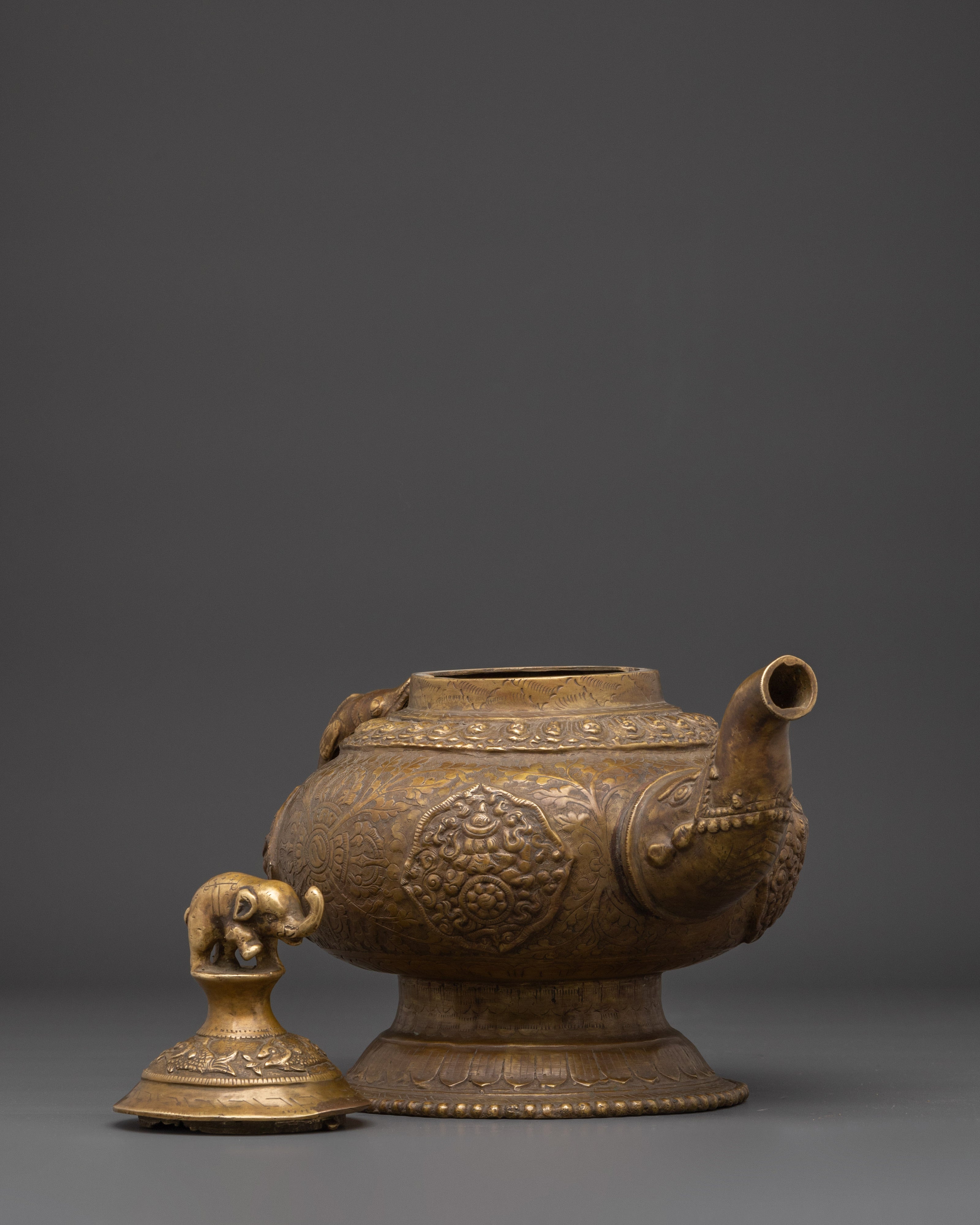 Traditional Tibetan Teapot | Tibetan Spiritual and Cultural Artifact