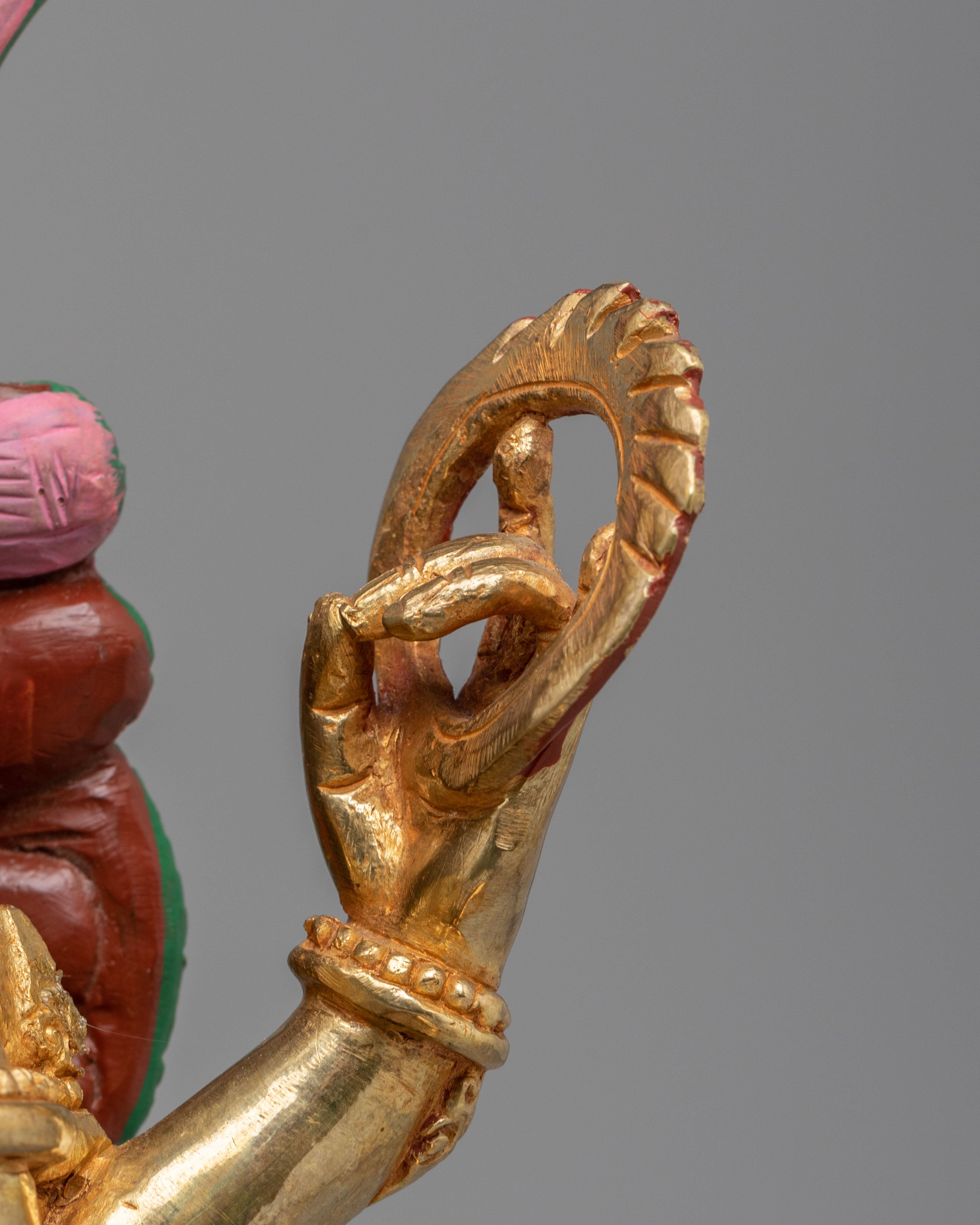 Traditional Bishnu Altar Statue | Spiritual Home Decor