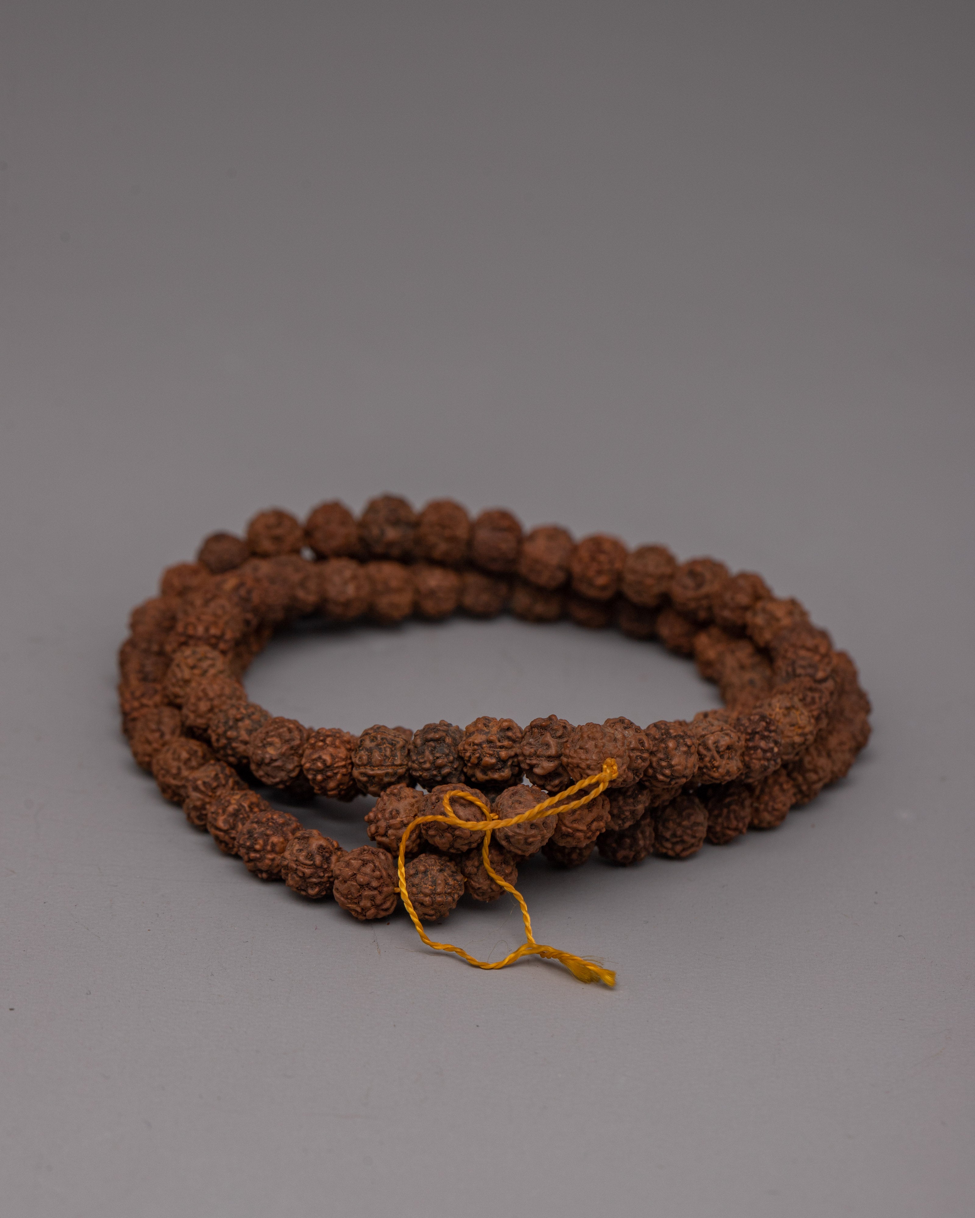 Artificial Rudraksh Mala | Traditional Prayer Beads for Mindful Meditation