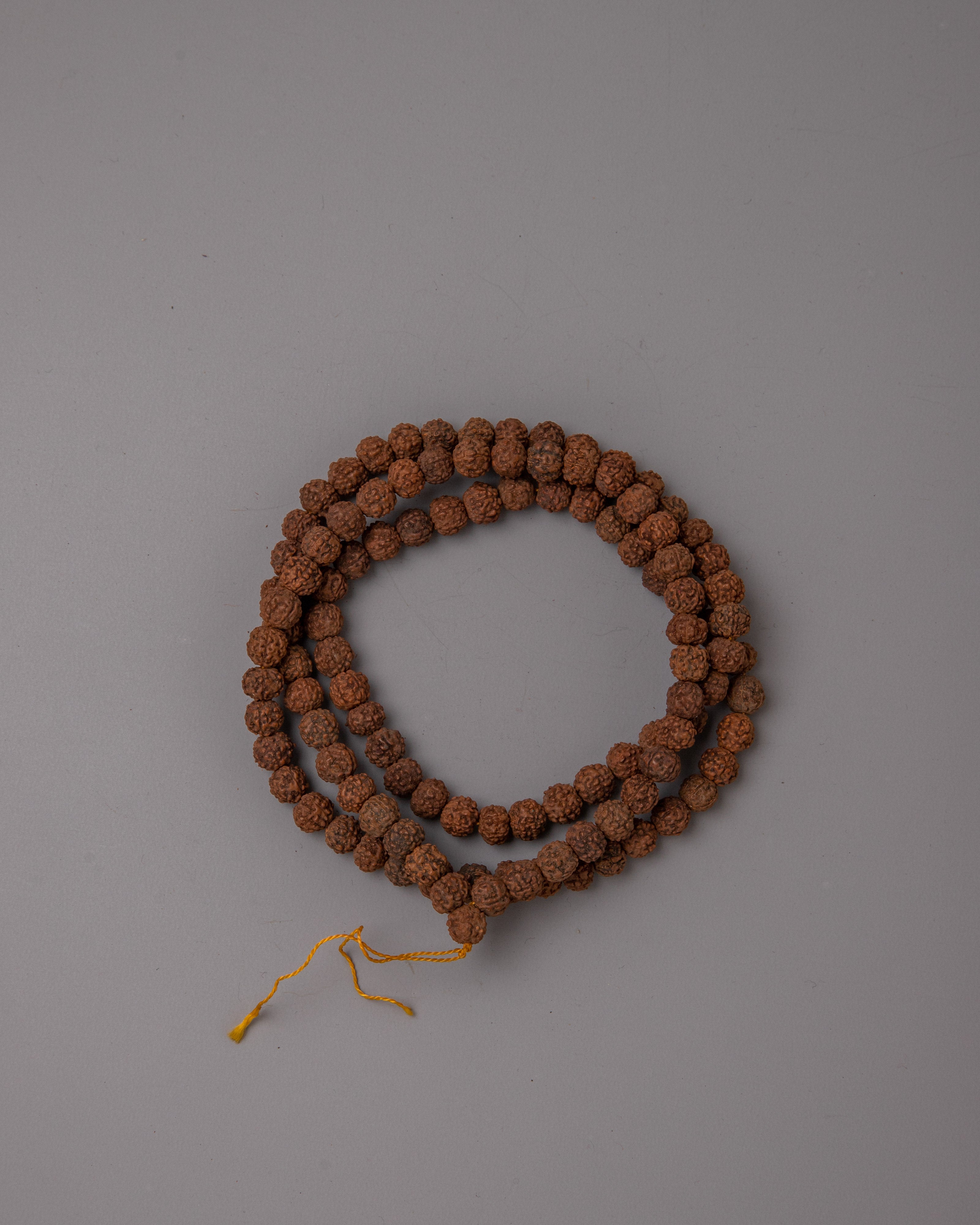 Artificial Rudraksh Mala | Traditional Prayer Beads for Mindful Meditation