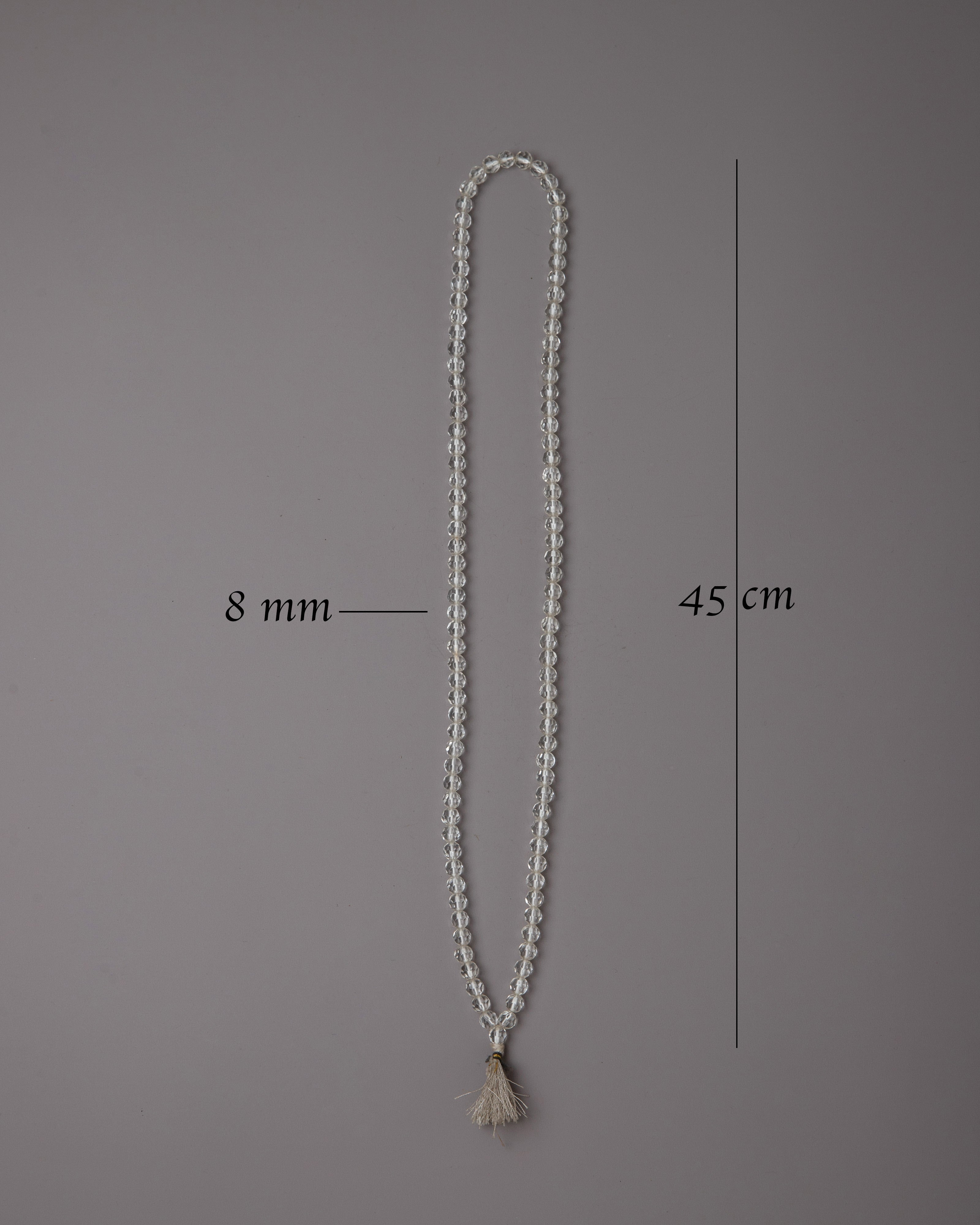 Crystal Japa Mala | A Powerful Spiritual Tool for Inner Peace and Focus